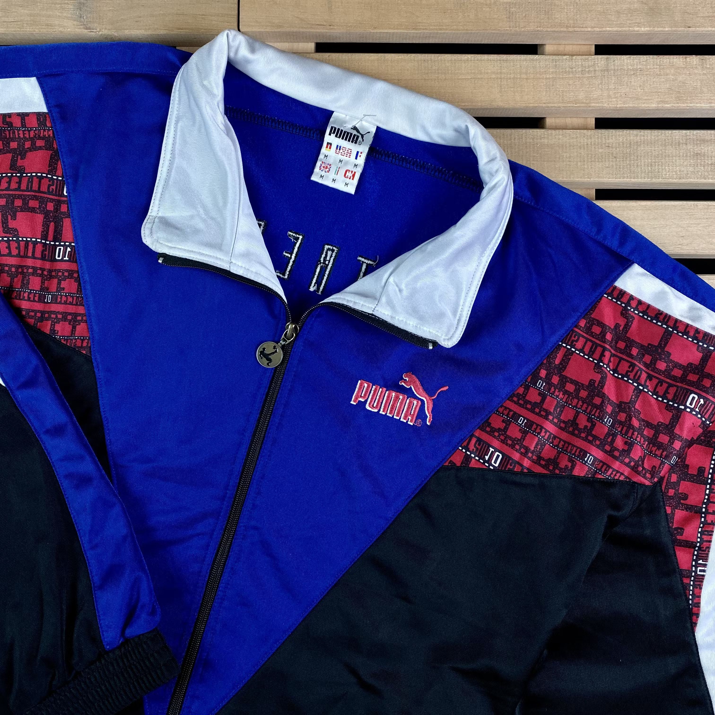 Puma × Vintage Mens Puma Vintage Track Jacket Size M Size US M / EU 48-50 / 2 - 2 Thumbnail