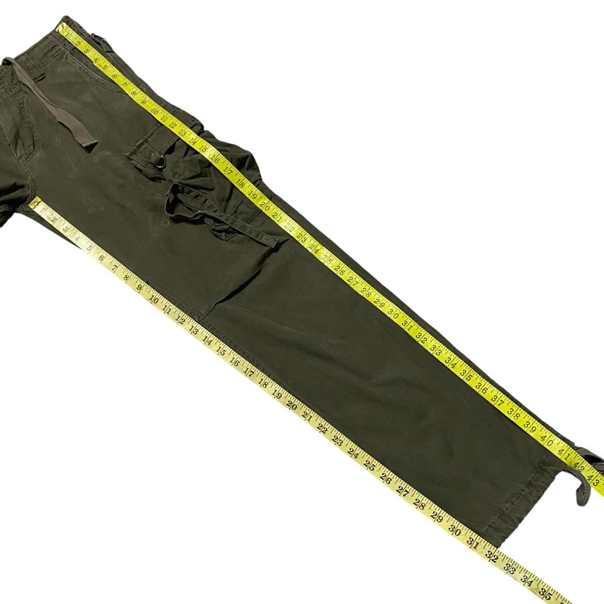 Japanese Brand DOUBLE EDGE Military Riders Cargo Pants Size US 30 / EU 46 - 20 Thumbnail
