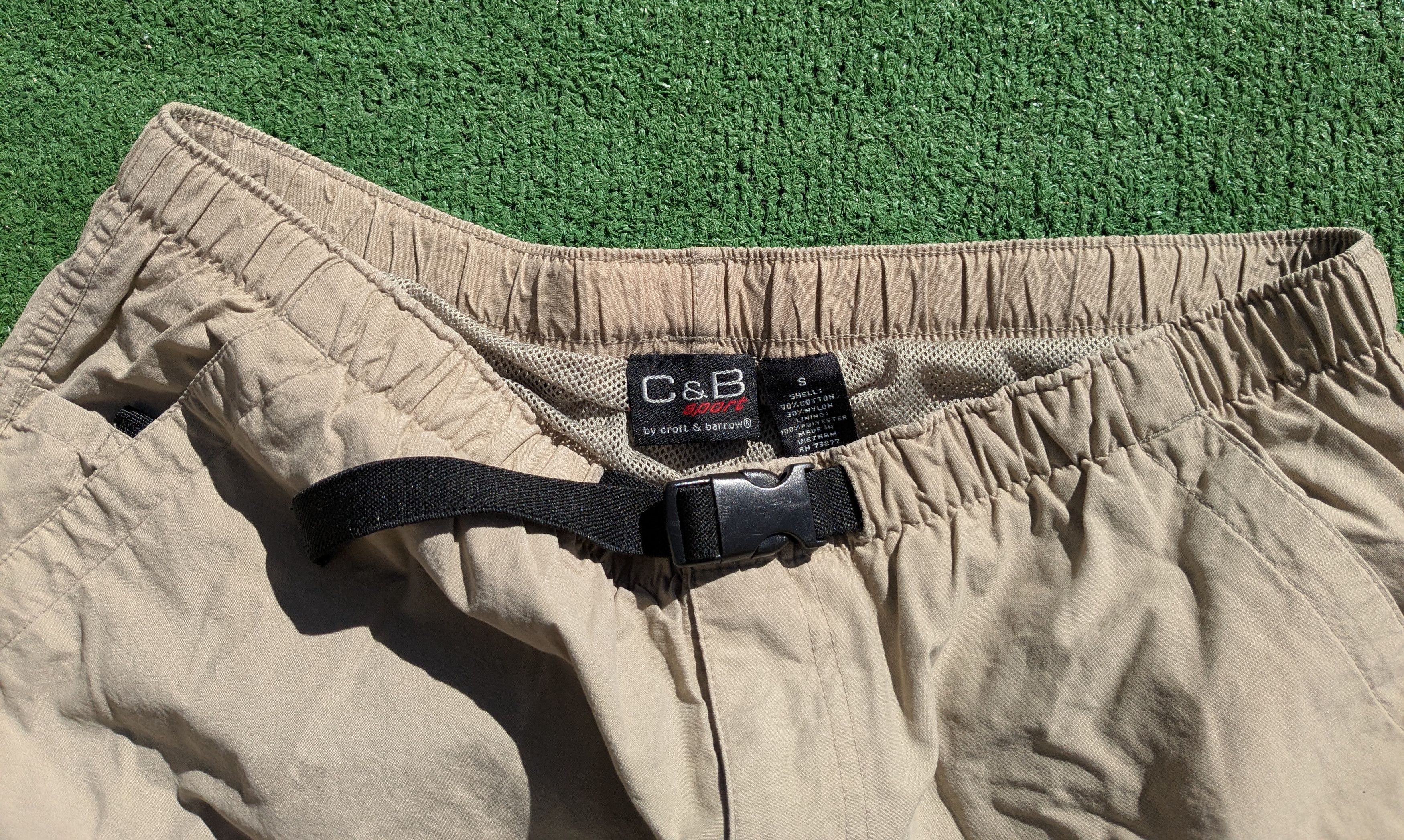 Other C&B Sport Belted Nylon Outdoor Zipper Cargo Hiking Shorts Size US 34 / EU 50 - 2 Thumbnail