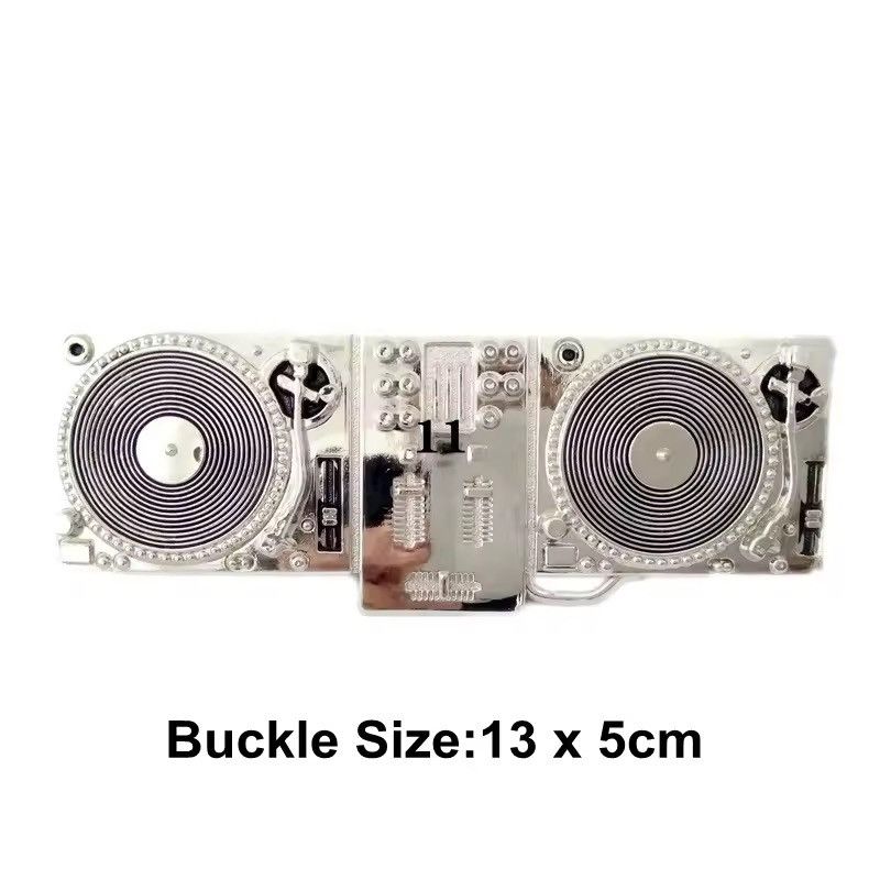 Japanese Brand 110 cm Retro DJ Turntable PU Leather Belt Size ONE SIZE - 4 Thumbnail
