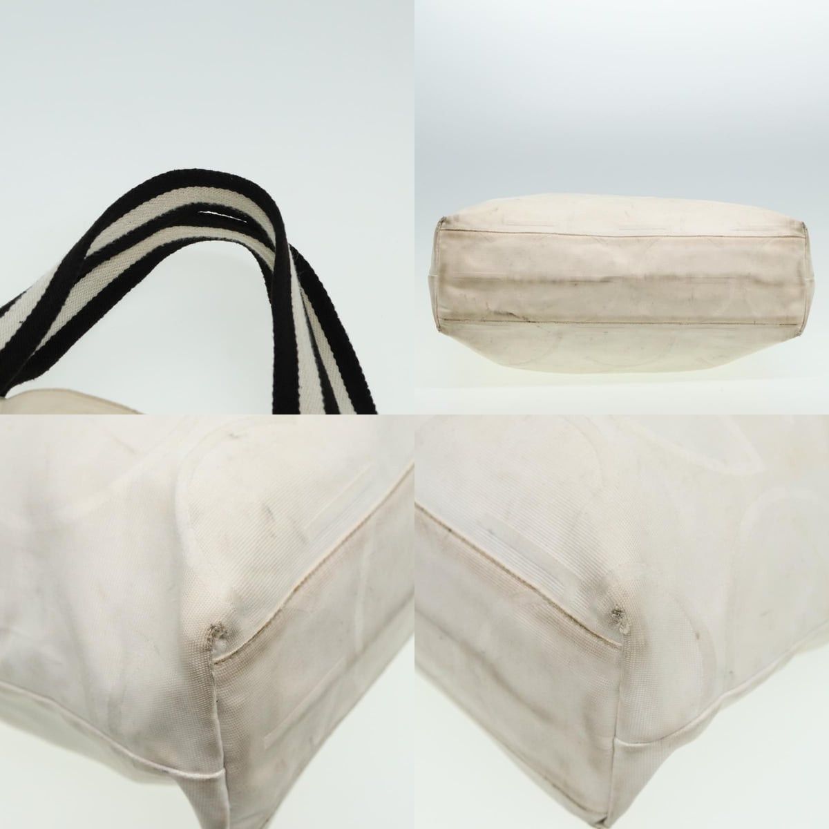 Gucci GUCCI Tote Bag Canvas White Size ONE SIZE - 10 Thumbnail