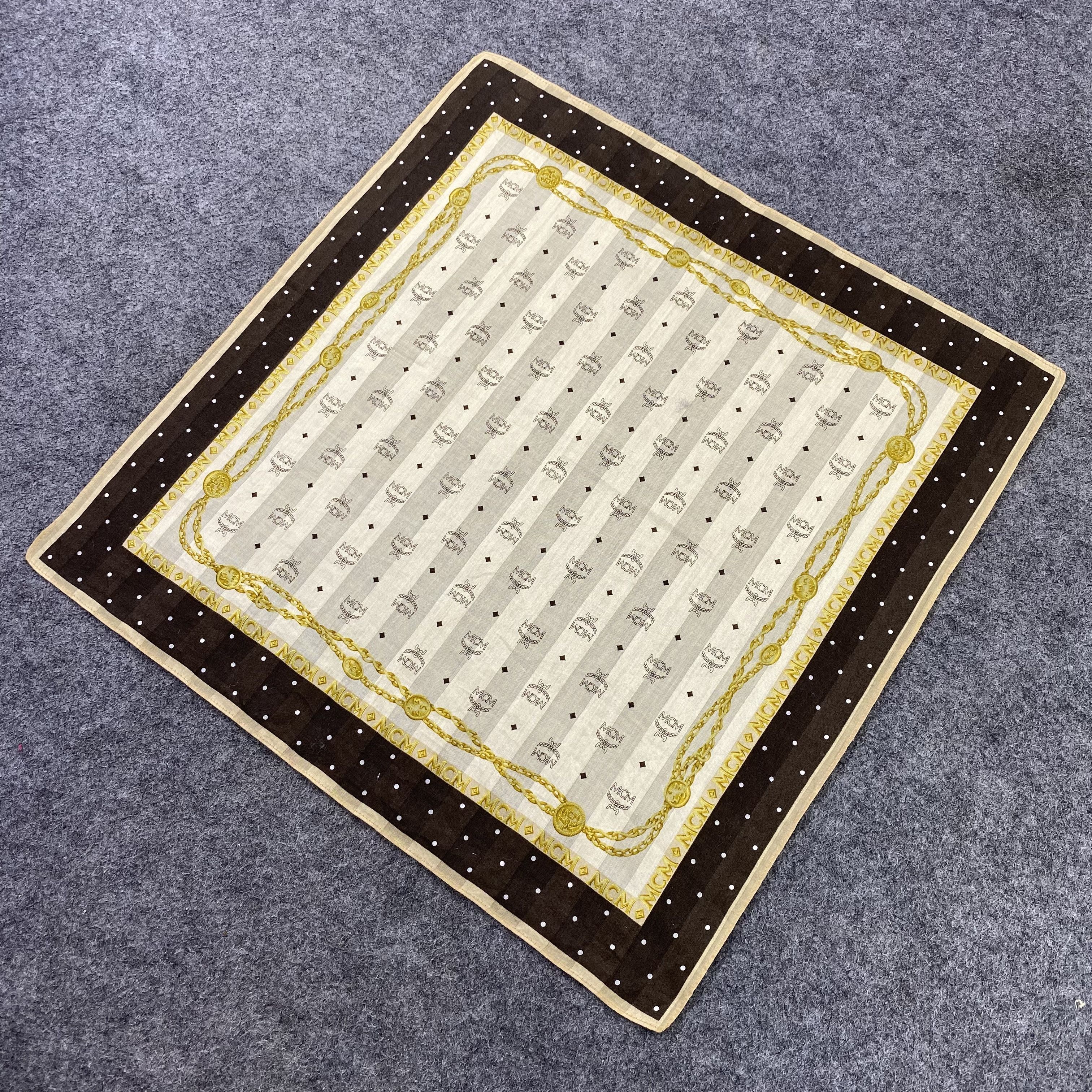 MCM MCM Handkerchief / Bandana / Neckerchief-B1017 Size ONE SIZE - 4 Thumbnail