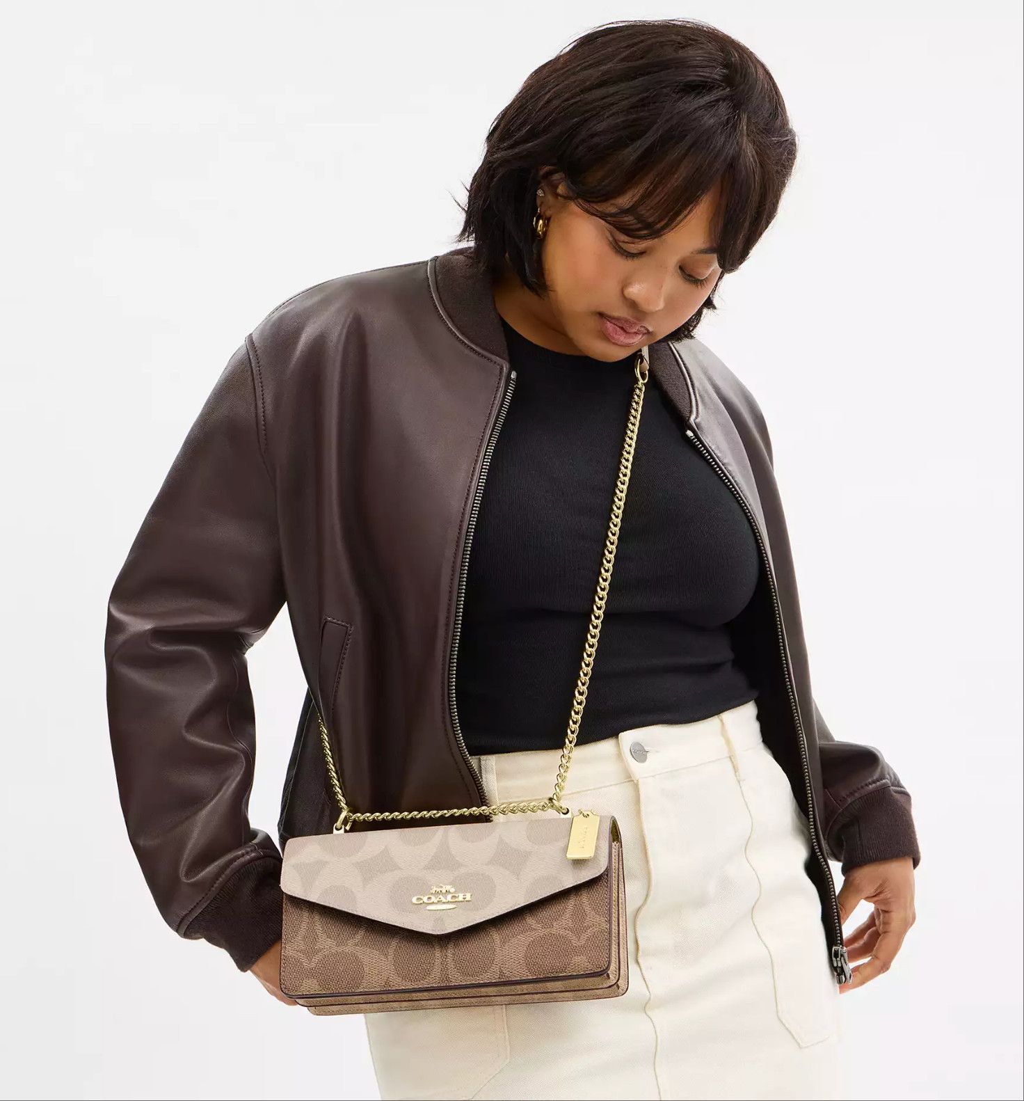 Coach Klare Envelope Crossbody Bag In Blocked Signature CBI99 Size ONE SIZE - 10 Thumbnail