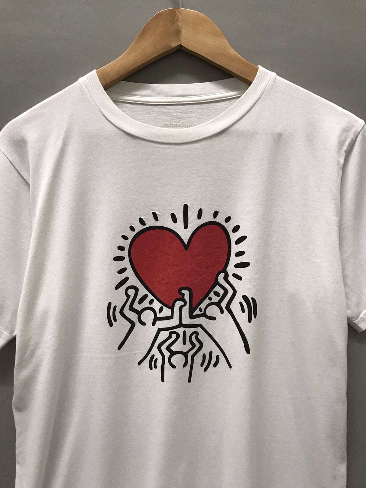 Japanese Brand Y2K Uniform Experiment x Keith Haring Fragment Graphic Tees Size US M / EU 48-50 / 2 - 2 Thumbnail
