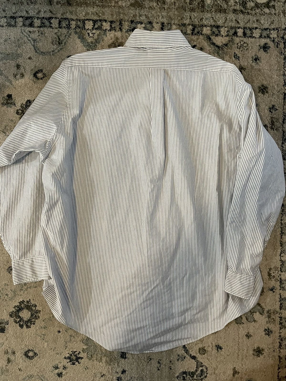 Brooks Brothers × Vintage The Iconic USA Made Striped Button Down Oxford Size US XL / EU 56 / 4 - 6 Thumbnail
