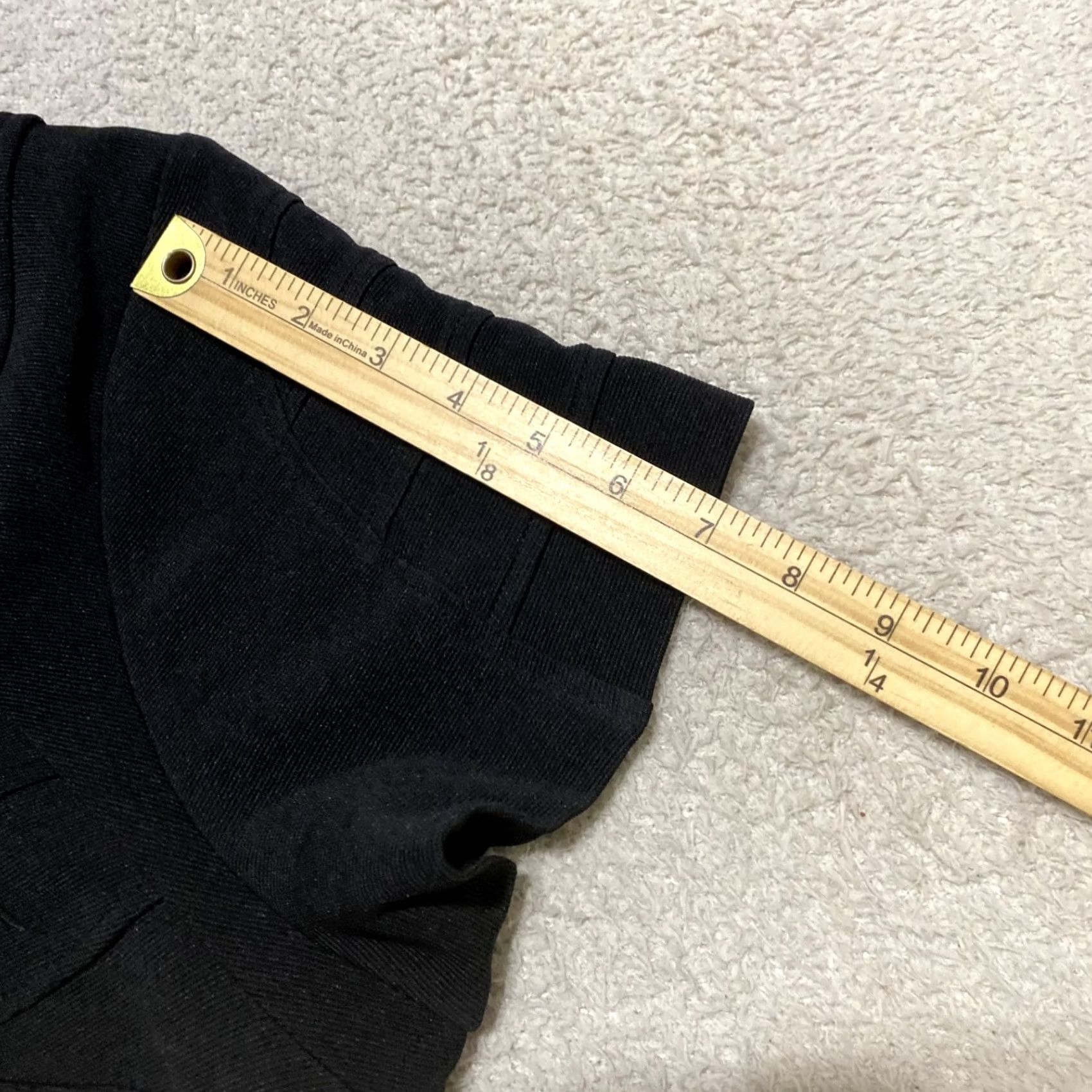 Torrid Torrid Dress Black Short Sleeve Bodycon Square Neck 4X Plus Adult Womens Party/Cocktail Formal Casual Stretch Size 40" / US 18 - 7 Thumbnail