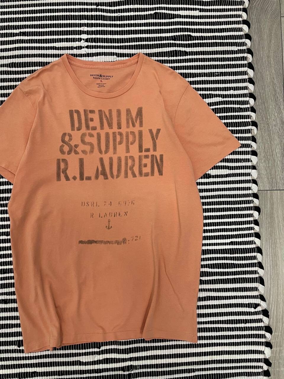 Denim & Supply Ralph Lauren × Japanese Brand × Vintage Vintage Denim Supply Ralph Lauren Tee T-Shirt Y2K Size US L / EU 52-54 / 3 - 3 Thumbnail