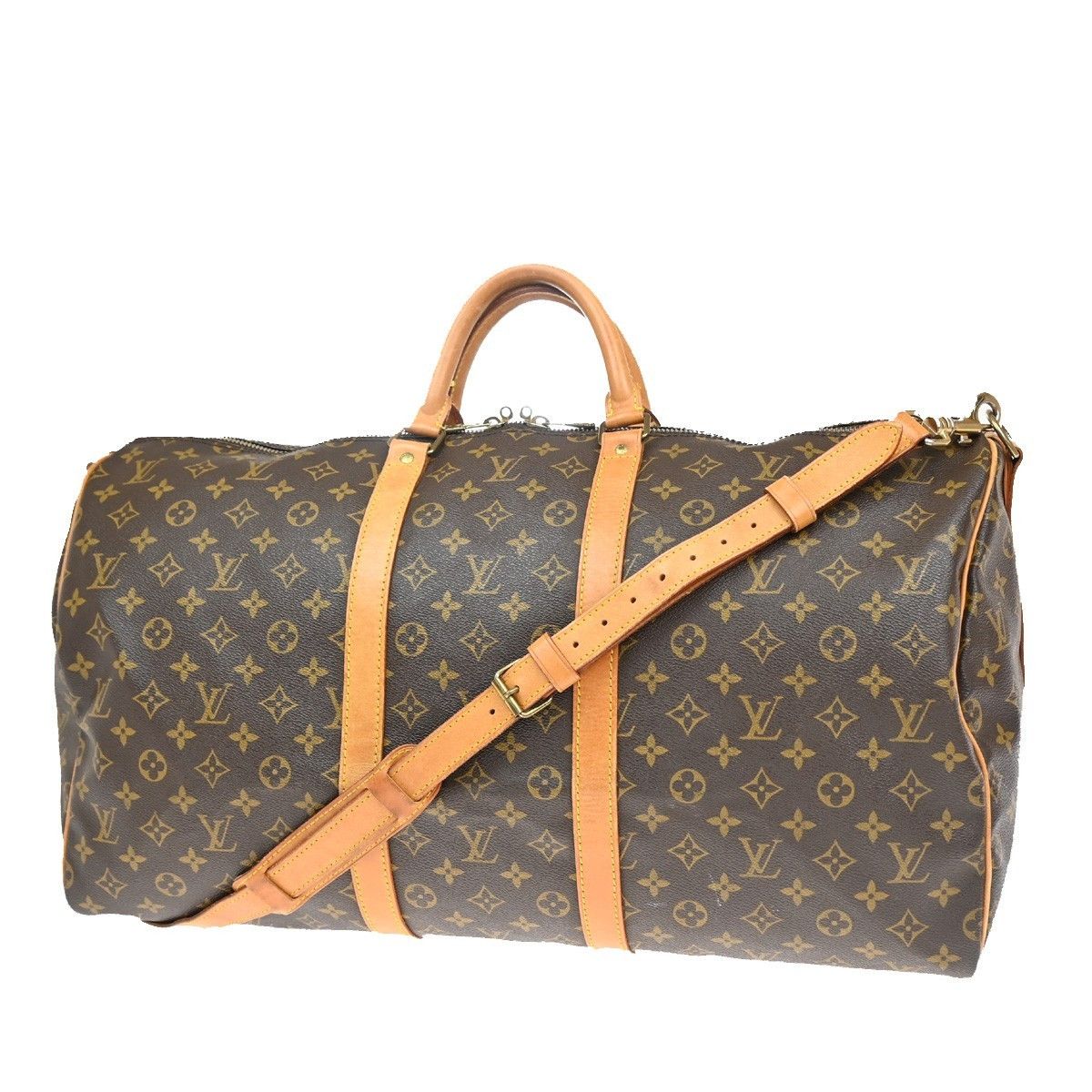 Louis Vuitton Louis Vuitton Keepall Bandoulière 55 travel Size ONE SIZE - 1 Thumbnail
