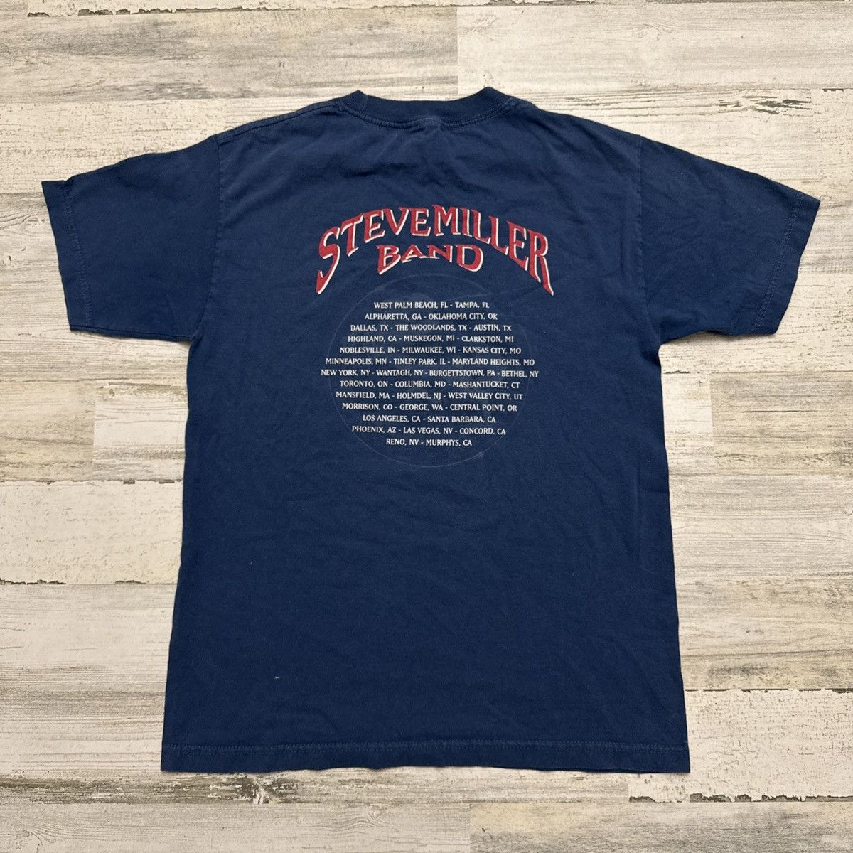 Band Tees Y2K Steve Miller Band Blue Tour Shirt Book Of Dream M Size US M / EU 48-50 / 2 - 5 Thumbnail