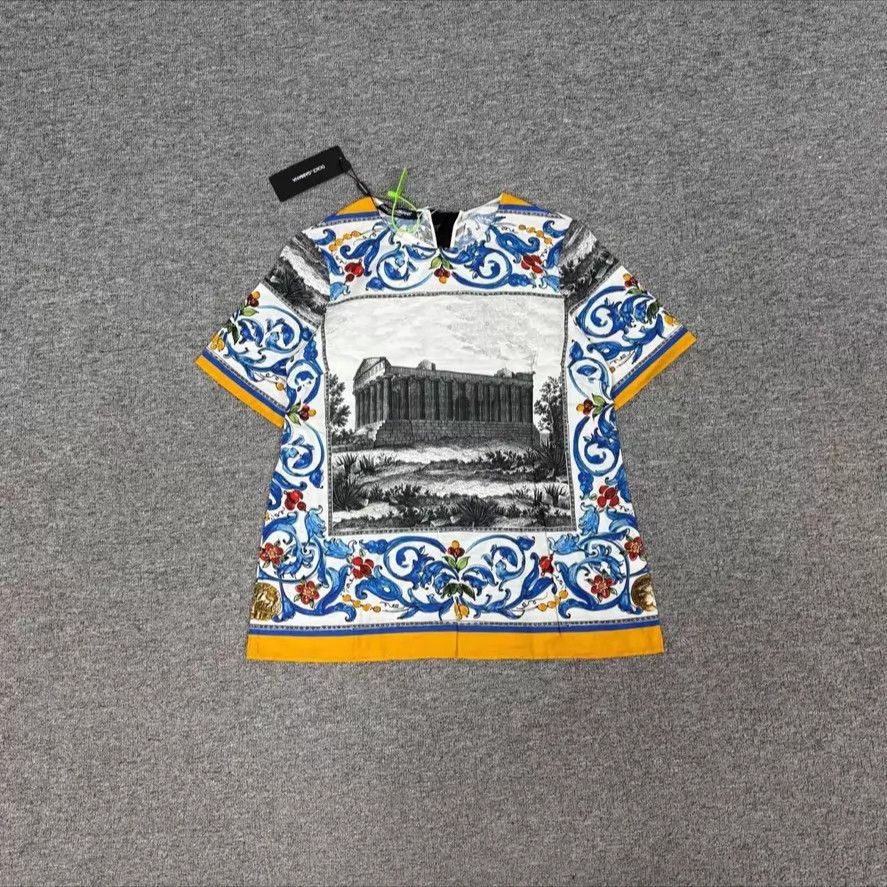 Dolce & Gabbana Dolce&Gabbana Authentic Unworn Short-Sleeve Tee Size S / US 4 / IT 40 - 1 Thumbnail