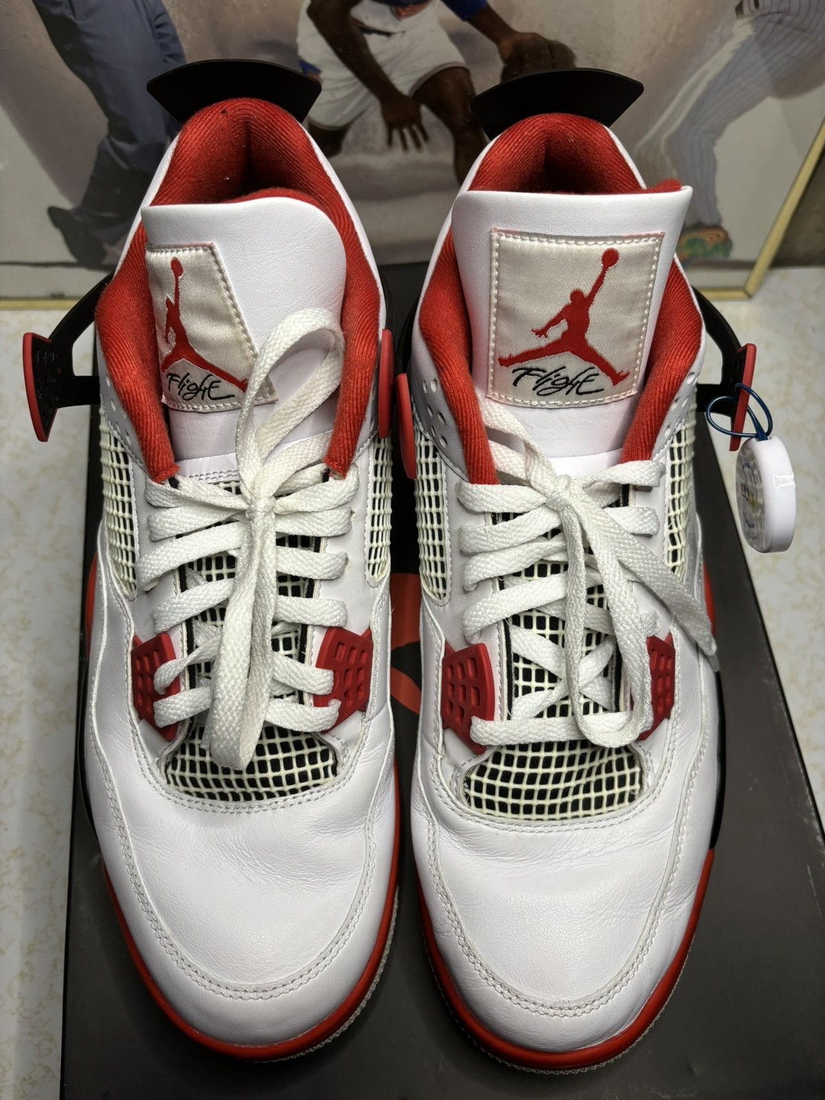 Jordan Brand Jordan Retro 4 “Fire Red” 2020 Size US 13 / EU 46 - 2 Thumbnail