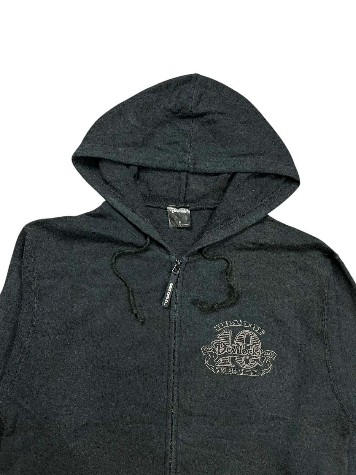 20471120 2000s Devilock - 10th Anniversary Skull Zip Hoodie Size US M / EU 48-50 / 2 - 7 Thumbnail