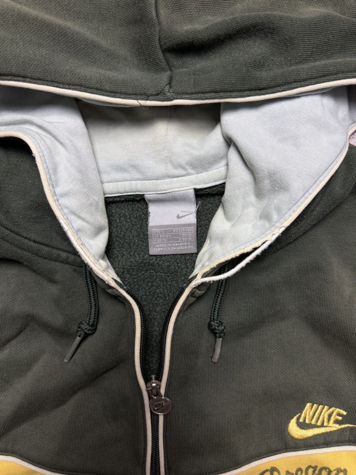Nike Vintage Nike Oregon Zip Hoodie 90s y2k Size US L / EU 52-54 / 3 - 6 Thumbnail