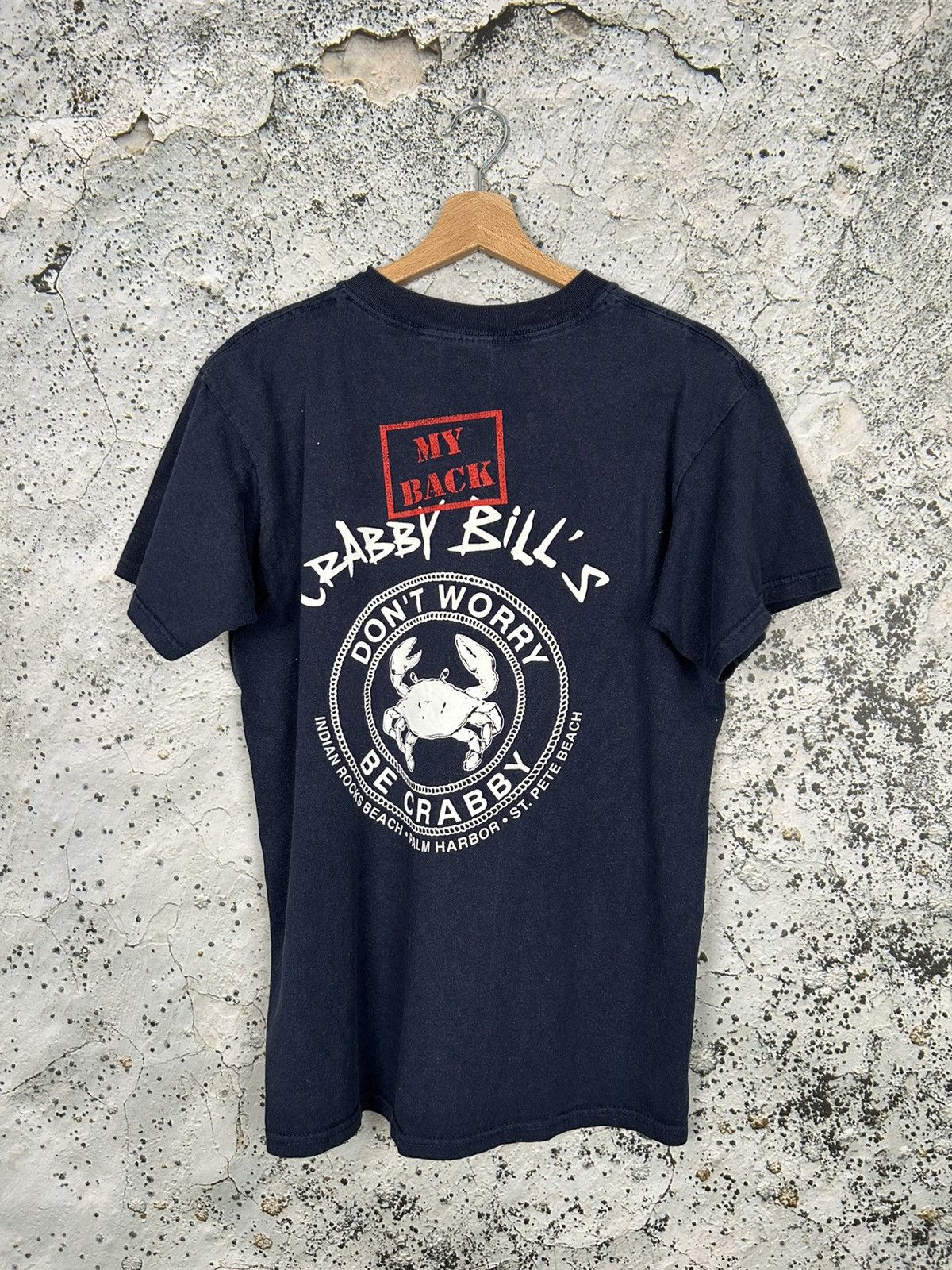 Vintage Vintage Crabby is Back Graphic Tee Streetwear 90s Skate Size US M / EU 48-50 / 2 - 2 Thumbnail