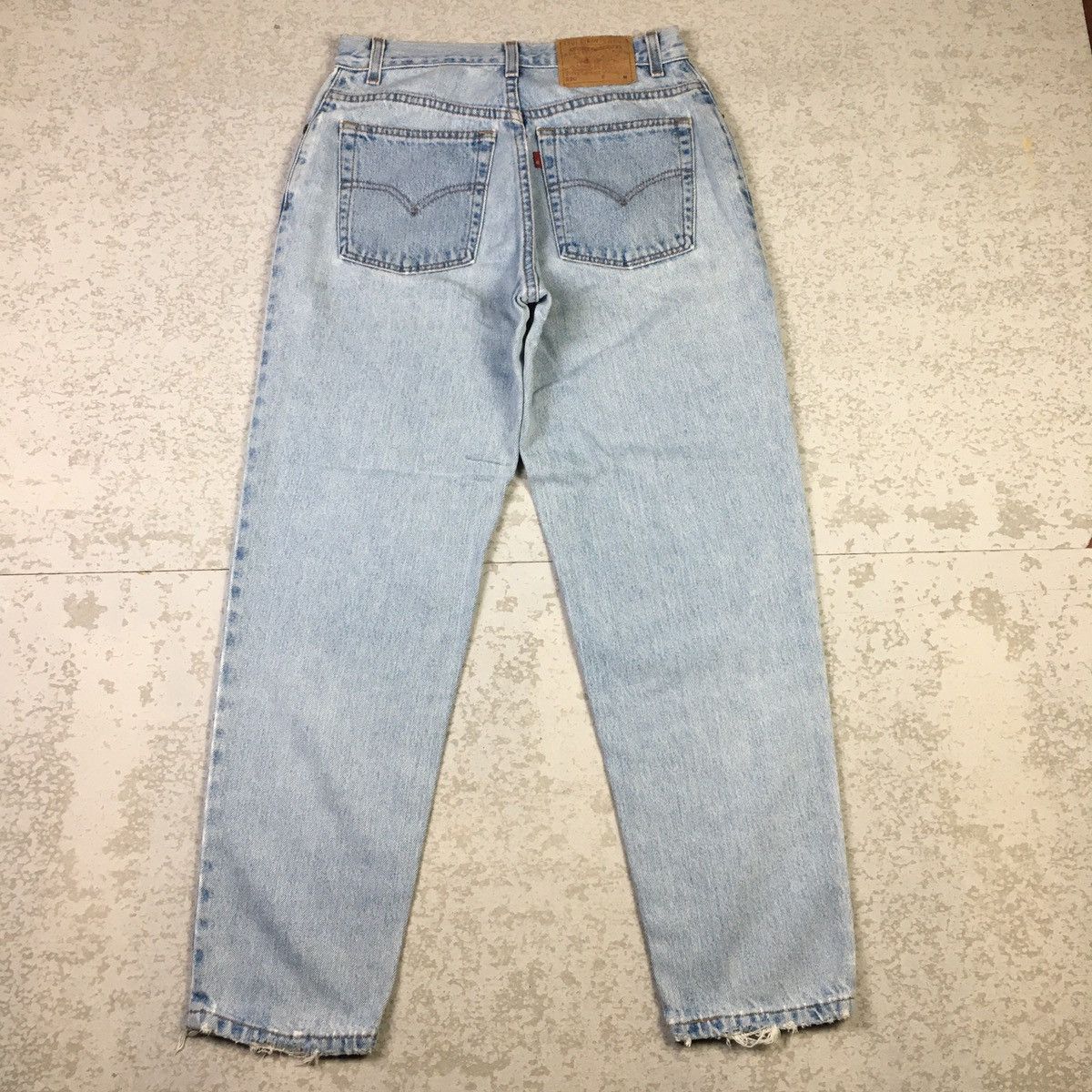 Levi's × Levi's Vintage Clothing × Vintage Crazy Vintage Levis 550 Relaxed Fit Tapered Leg Jeans Size US 28 / EU 44 - 2 Thumbnail