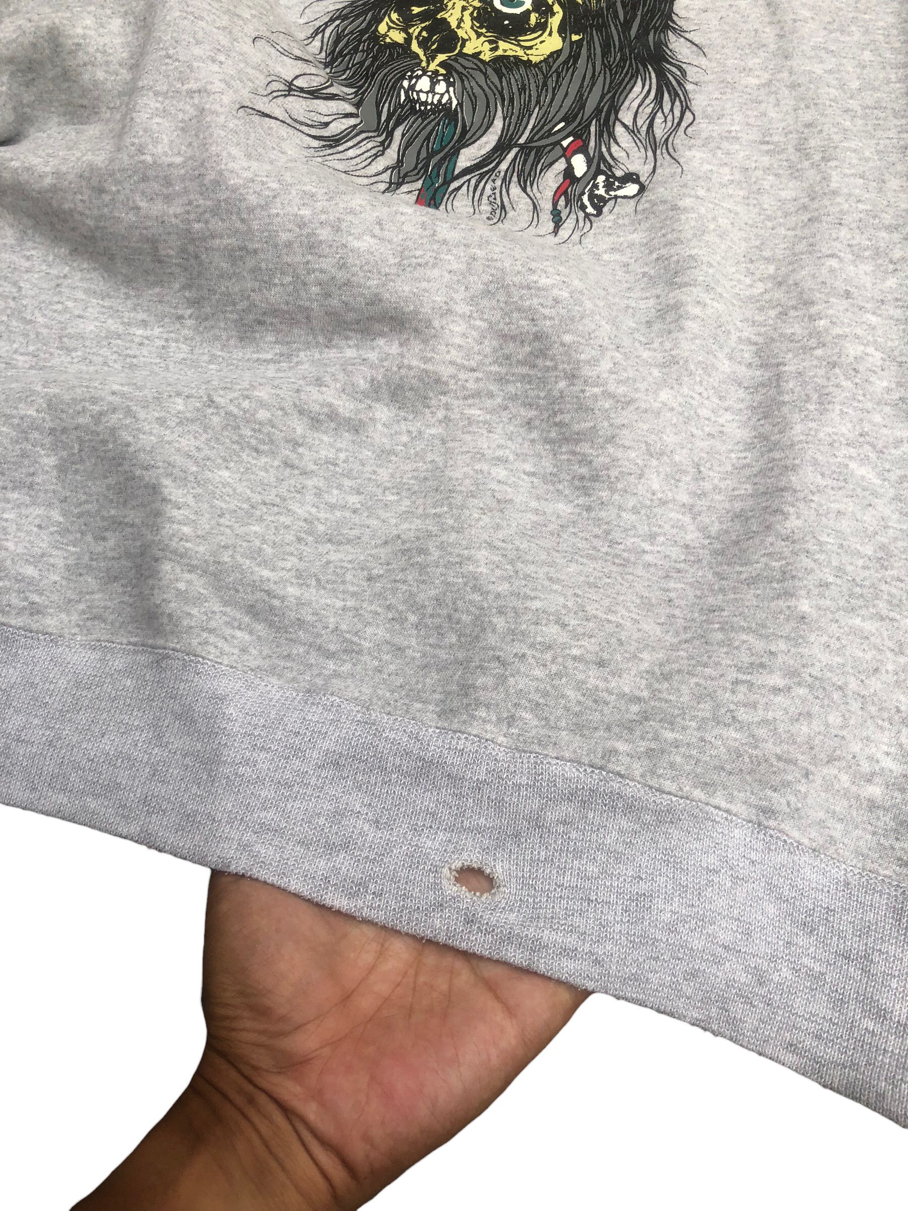 Powell Peralta 🔥Vintage ZORLAC SKATEBOARDS PUSHEAD Design Sweatshirt Size US L / EU 52-54 / 3 - 10 Thumbnail