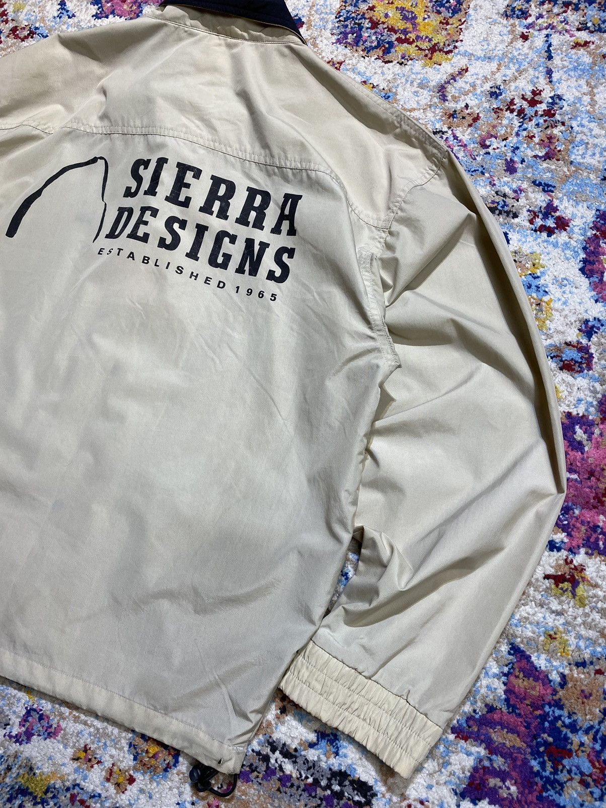 Sierra Designs × Vintage VTG 90S SIERRA DESIGN NYLON OG LIGHT COACH JACKET Size US L / EU 52-54 / 3 - 3 Thumbnail