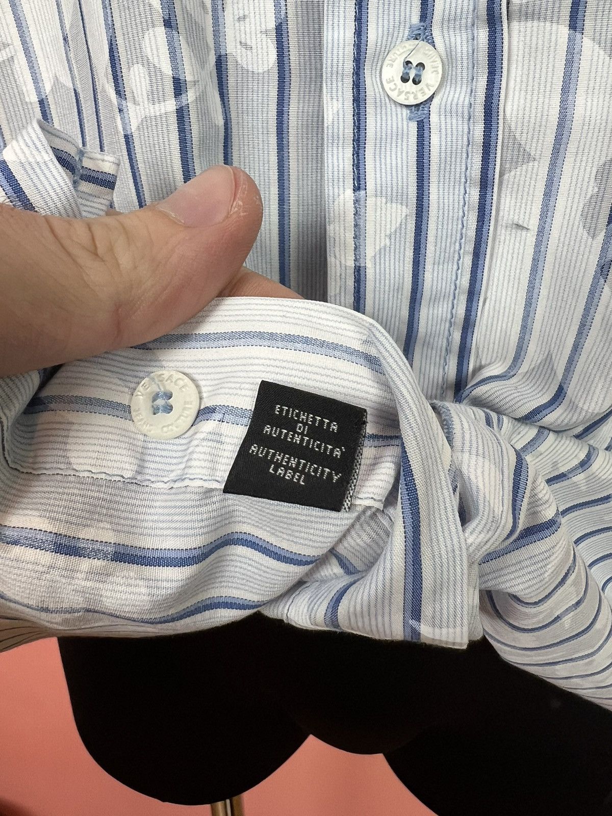 Versace Versace jeans couture j c vintage shirt button up luxury Size US M / EU 48-50 / 2 - 7 Thumbnail