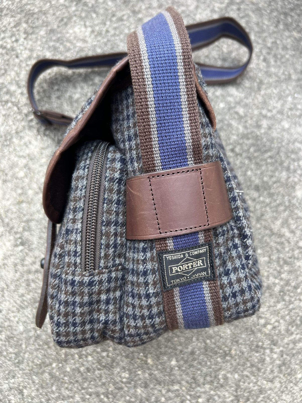 Head Porter Vintage Porter X Headporter Houndstooth Messenger Bag Size ONE SIZE - 9 Thumbnail