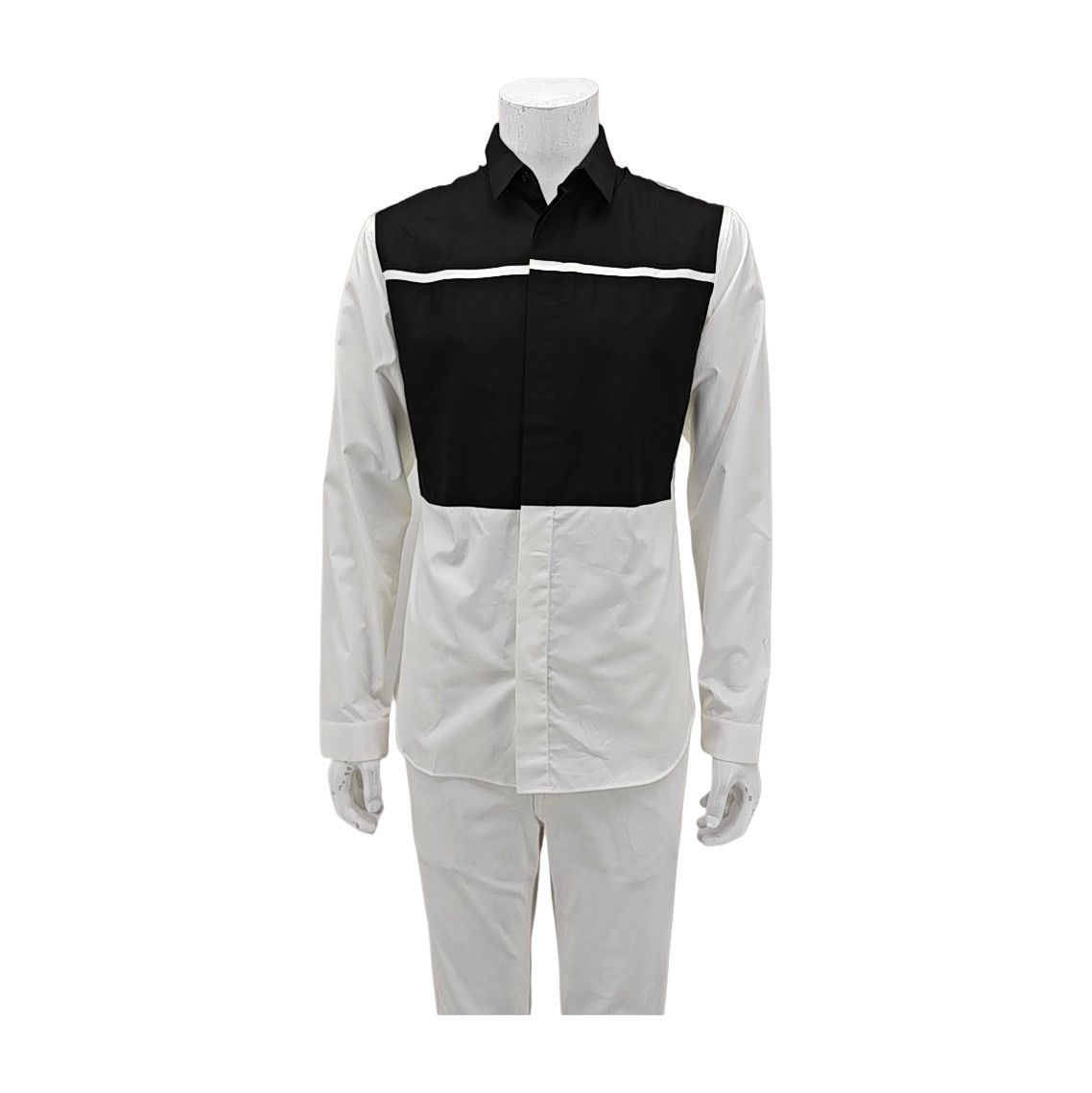 Dior Dior Homme Colorblock Button Up Shirt 39 Size US M / EU 48-50 / 2 - 1 Thumbnail