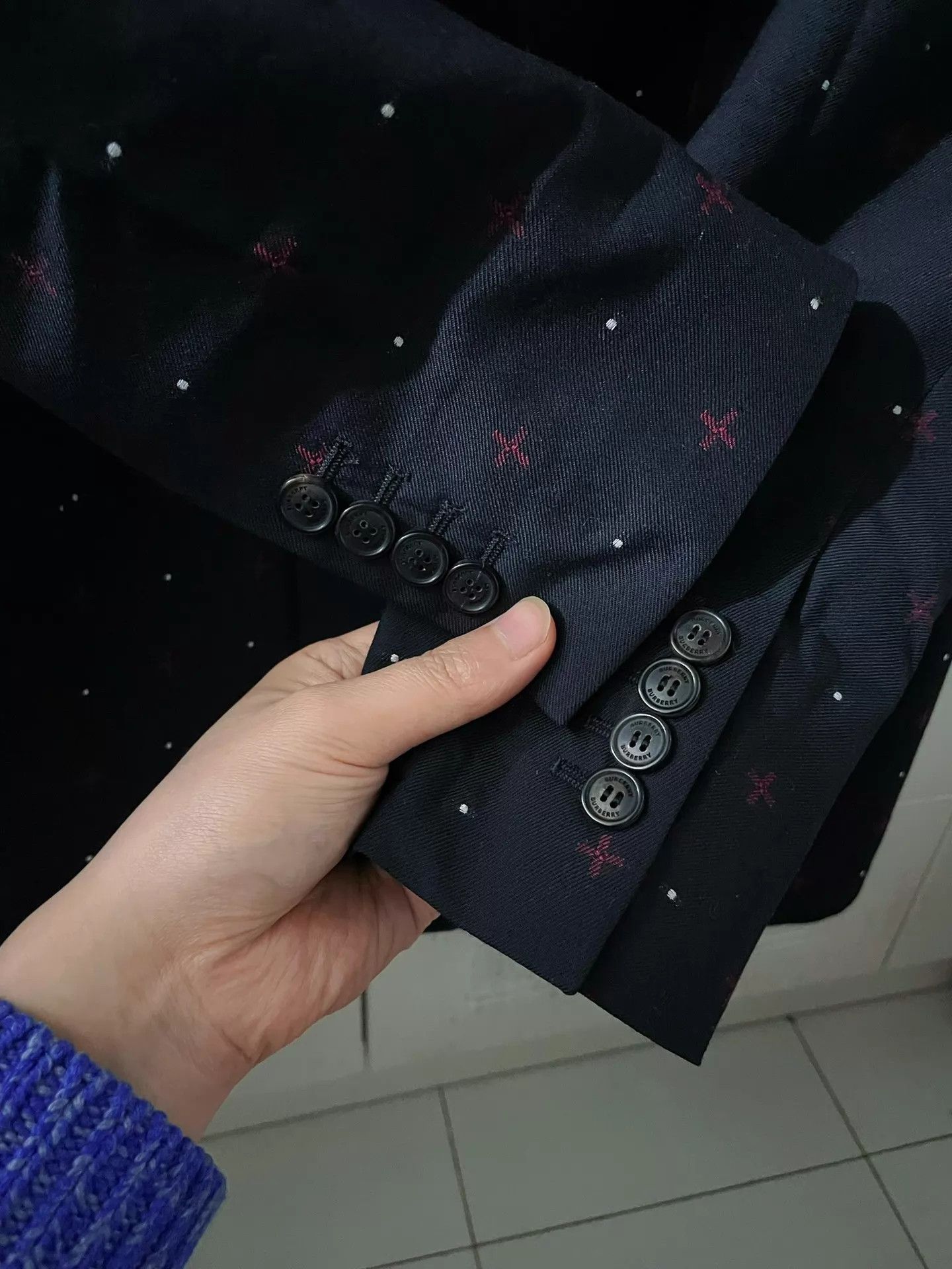Burberry Burberry 23S All Over Print Single Breasted Casual Jacket L Size US L / EU 52-54 / 3 - 6 Thumbnail