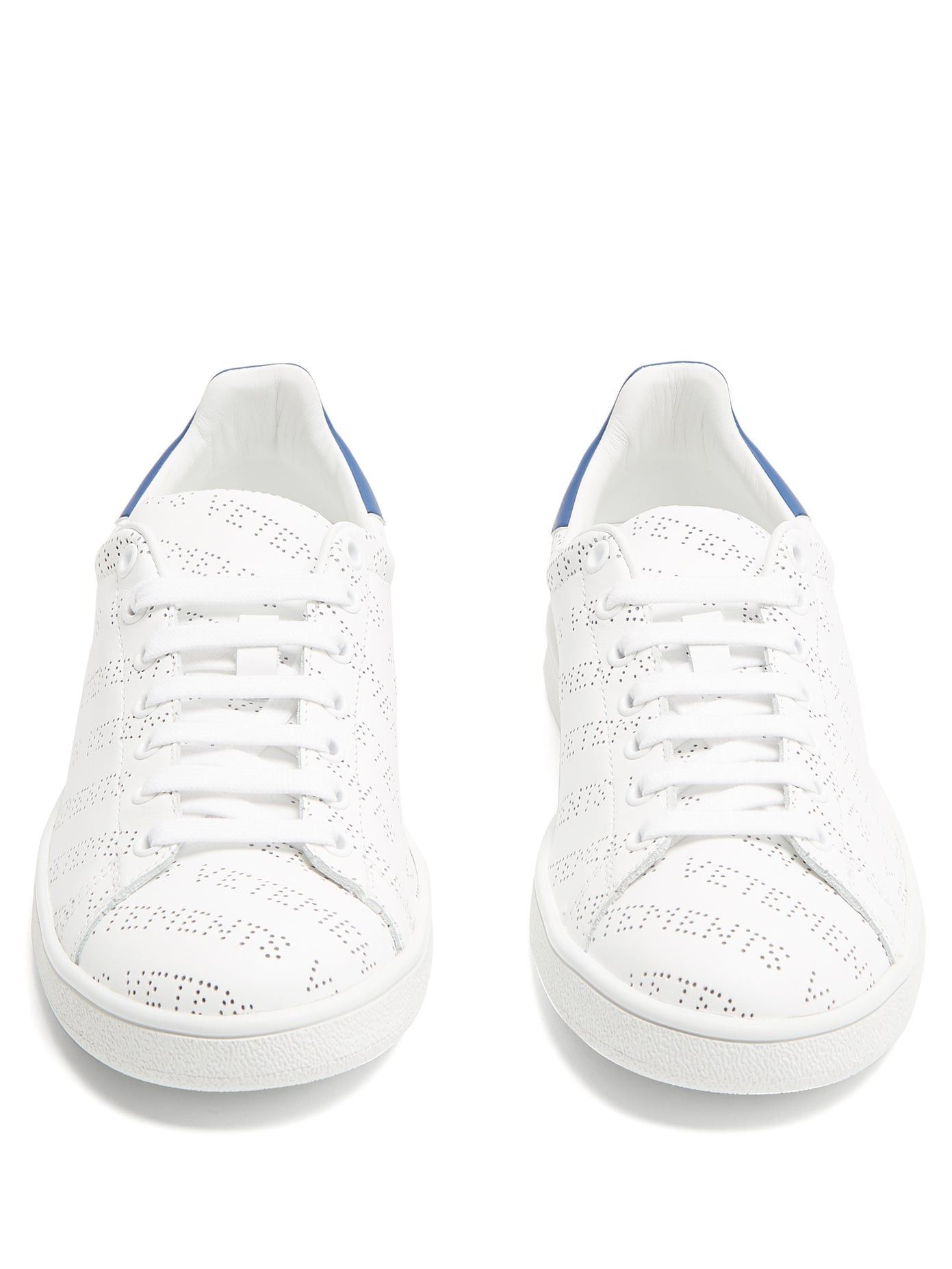 Vetements Vetements 배트멍 스탠스미스 펀칭 가죽 스니커즈​ Size US 7 / EU 40 - 3 Thumbnail