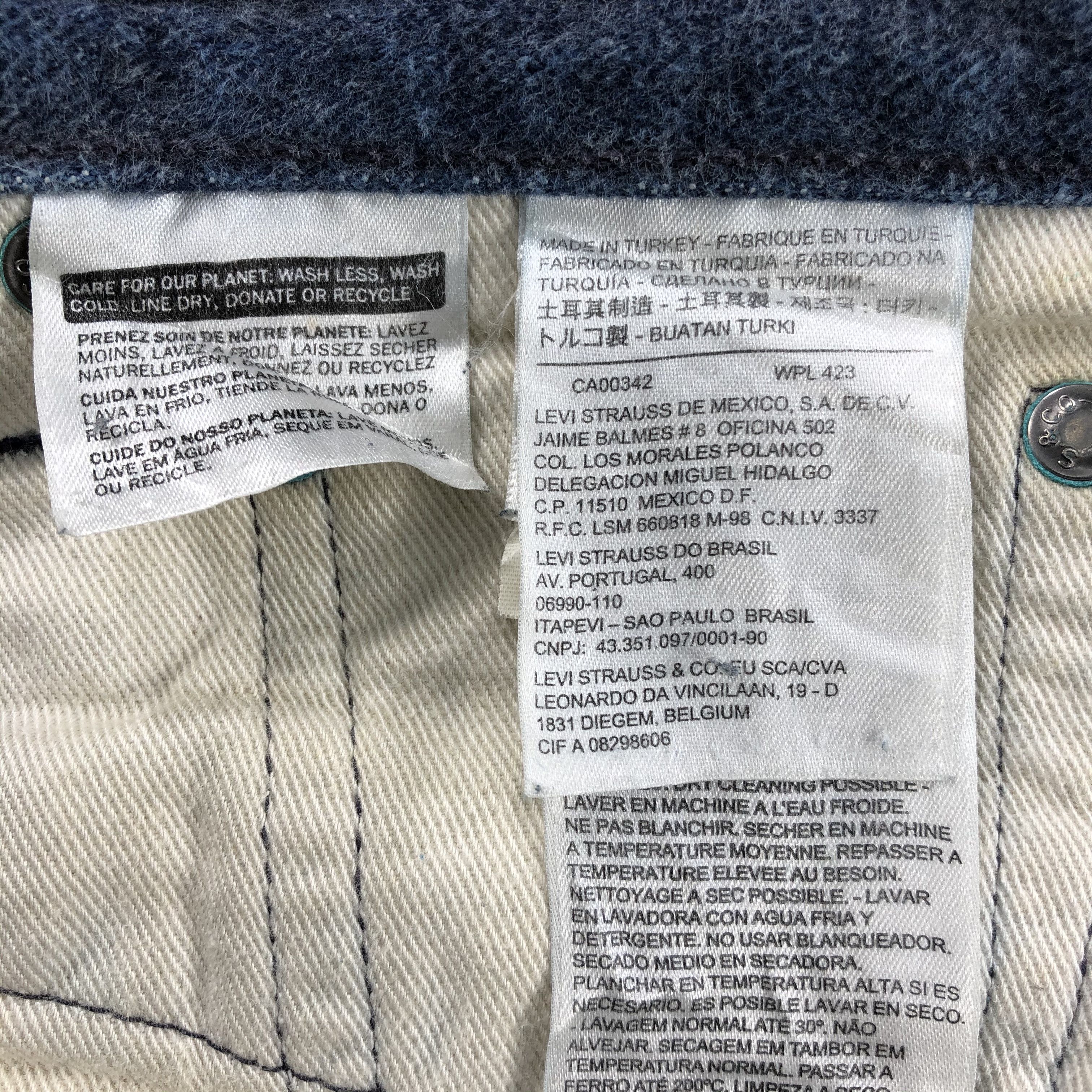 Levi's Vintage Levis 511 Earth Tone Jeans-J2197 Size US 34 / EU 50 - 12 Thumbnail