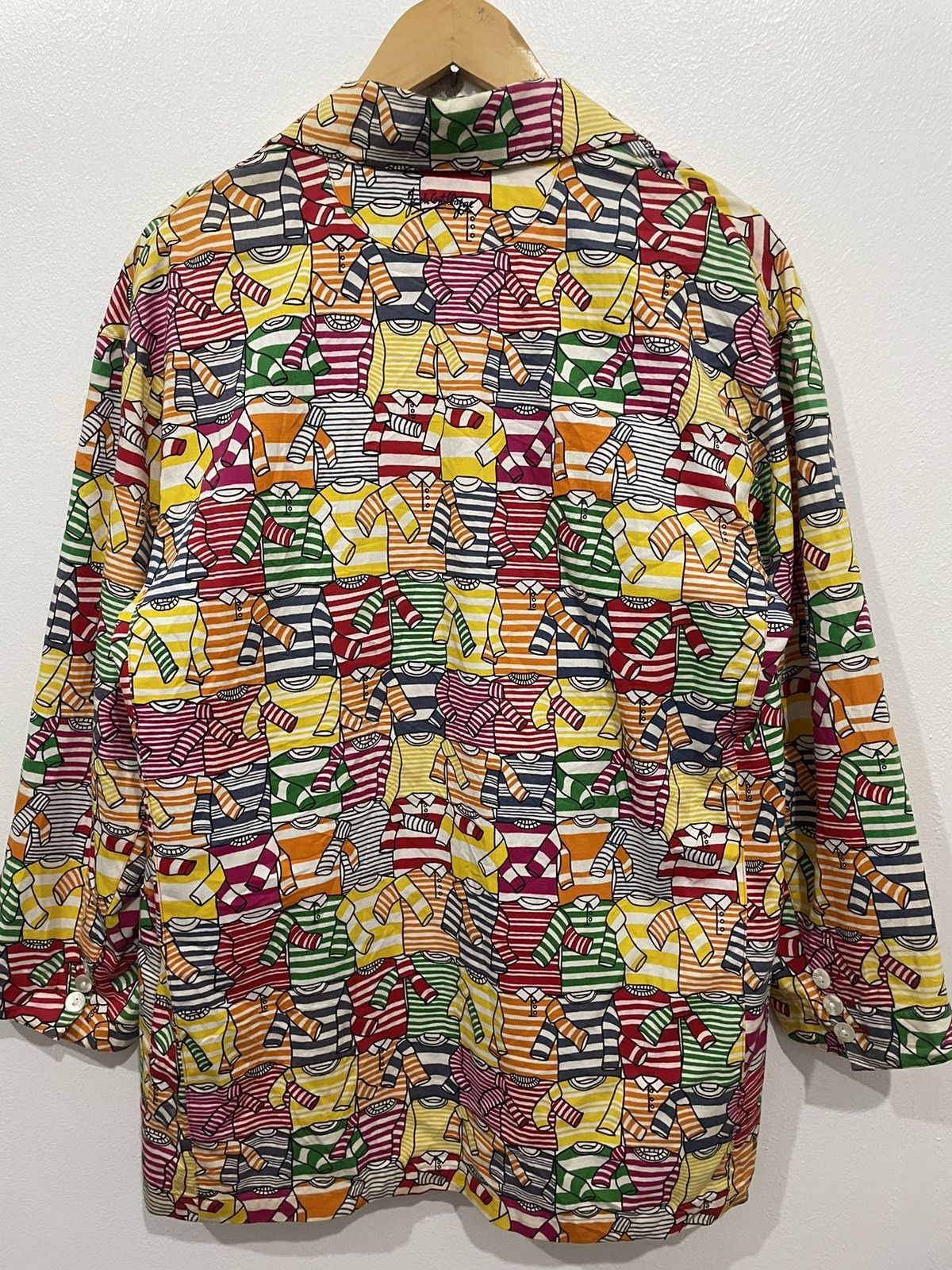 Jean Charles De Castelbajac VINTAGE JEAN CHARLES DE CASTELBAJAC ALLOVER PRINTED BLAZER Size US L / EU 52-54 / 3 - 6 Thumbnail