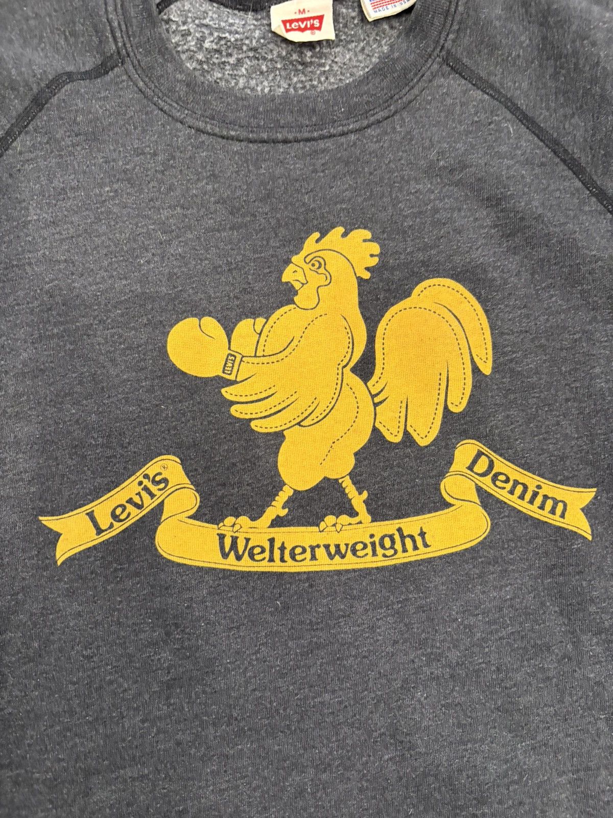 Levi's Vintage Clothing Levis Vintage Clothing LVC Rooster Crewneck Sweatshirt Size US M / EU 48-50 / 2 - 2 Thumbnail