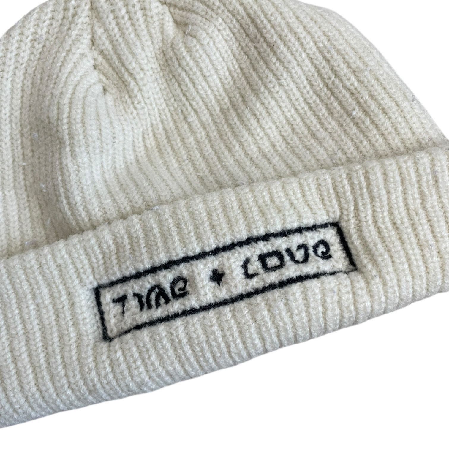 Other AS Colour Time + Love Cream Cable Knit Beanie Hat Size ONE SIZE - 2 Thumbnail