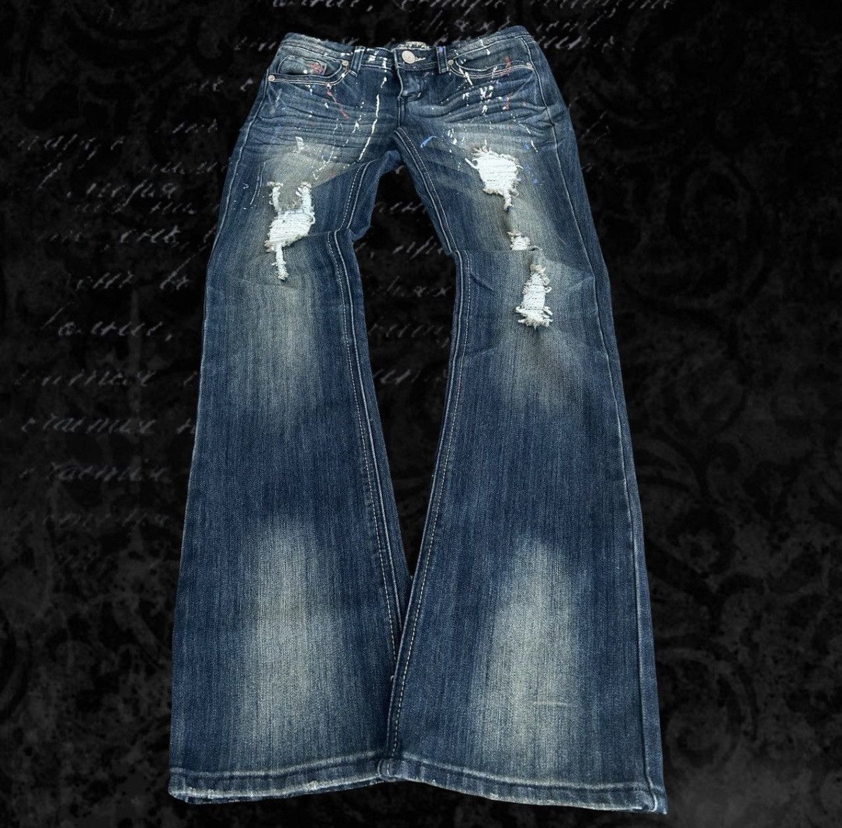 Japanese Brand Japanese Flared Jeans Size US 29 - 1 Thumbnail