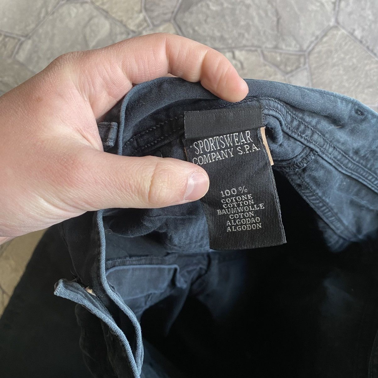 Stone Island Rare S.I. Denims Vintage Stone Island Jeans Denim Pants Size US 32 / EU 48 - 16 Thumbnail