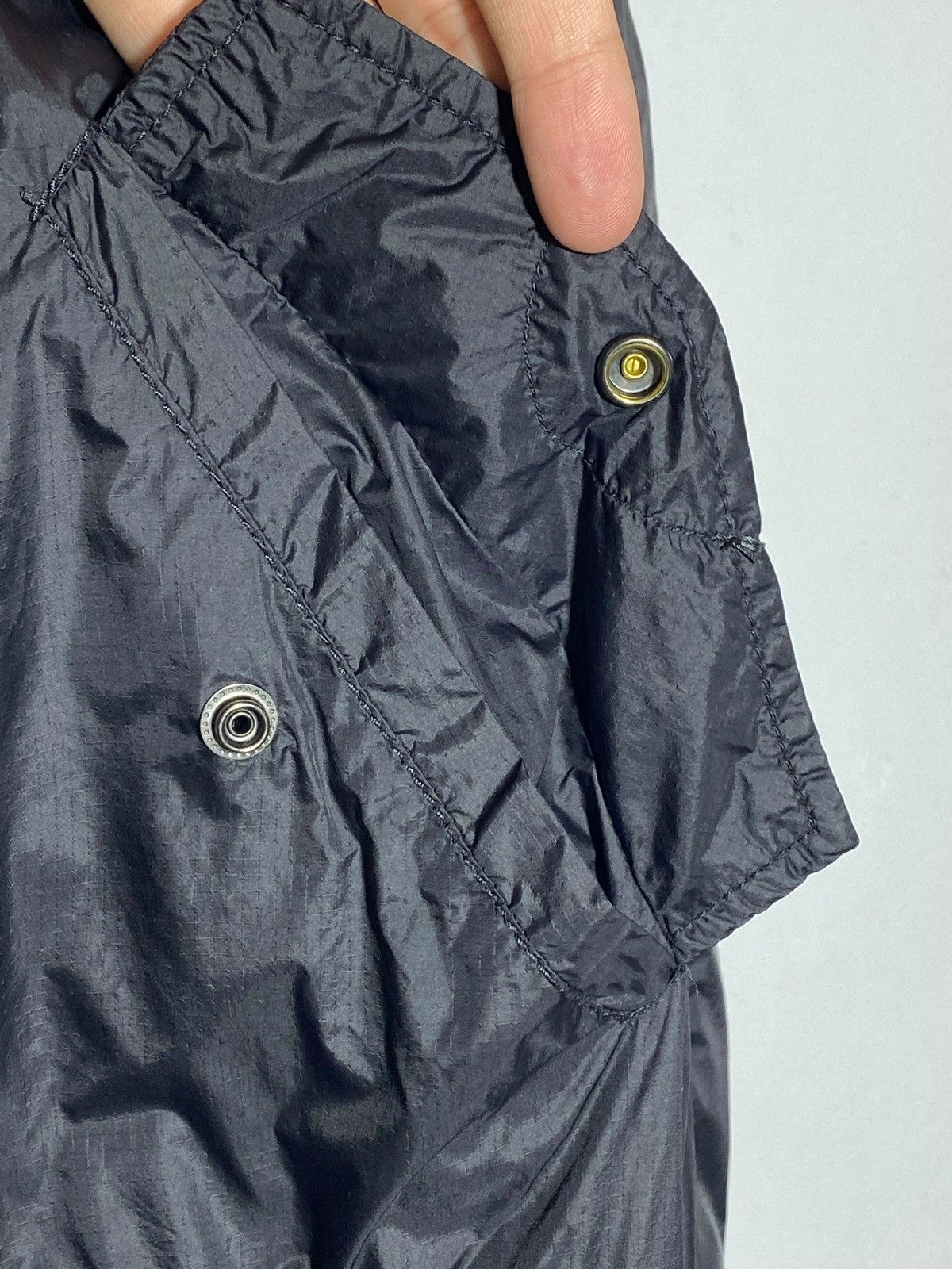 Armani 🔥 Y2K ARMANI JEANS REVERSIBLE NYLON BOMBER MILANO FLEX Size US L / EU 52-54 / 3 - 10 Thumbnail