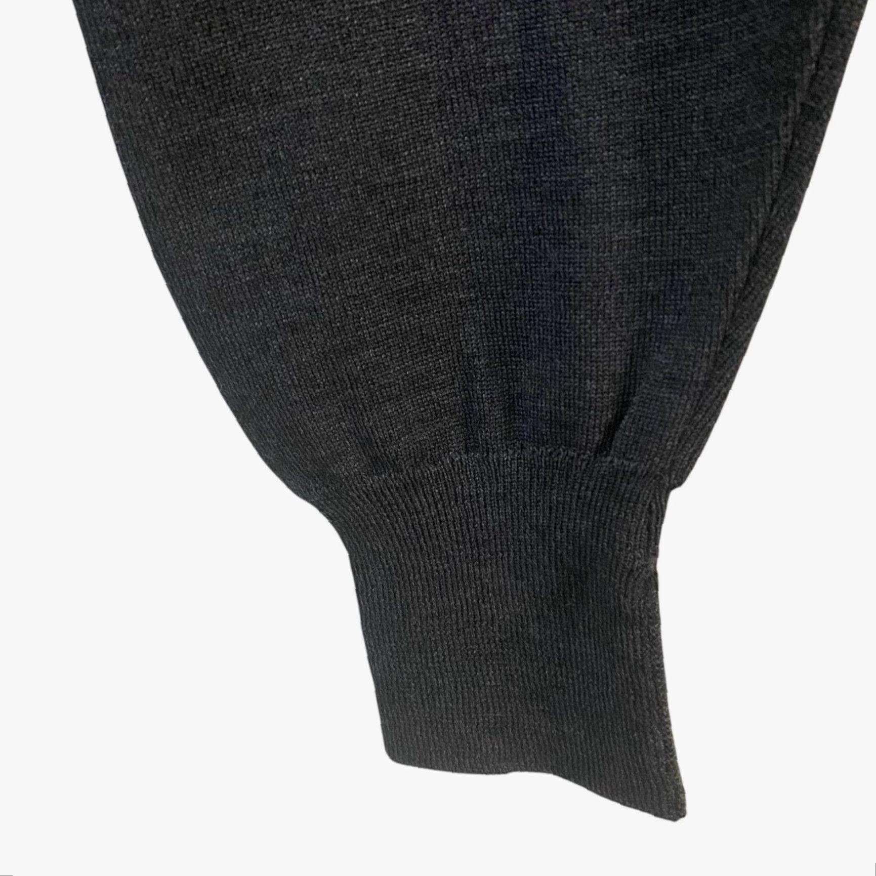 Evergreen VINTAGE Evergreen Merino Wool Sweater Gray XL Lightweight Mock Neck Pullover Mens Size US XL / EU 56 / 4 - 6 Thumbnail