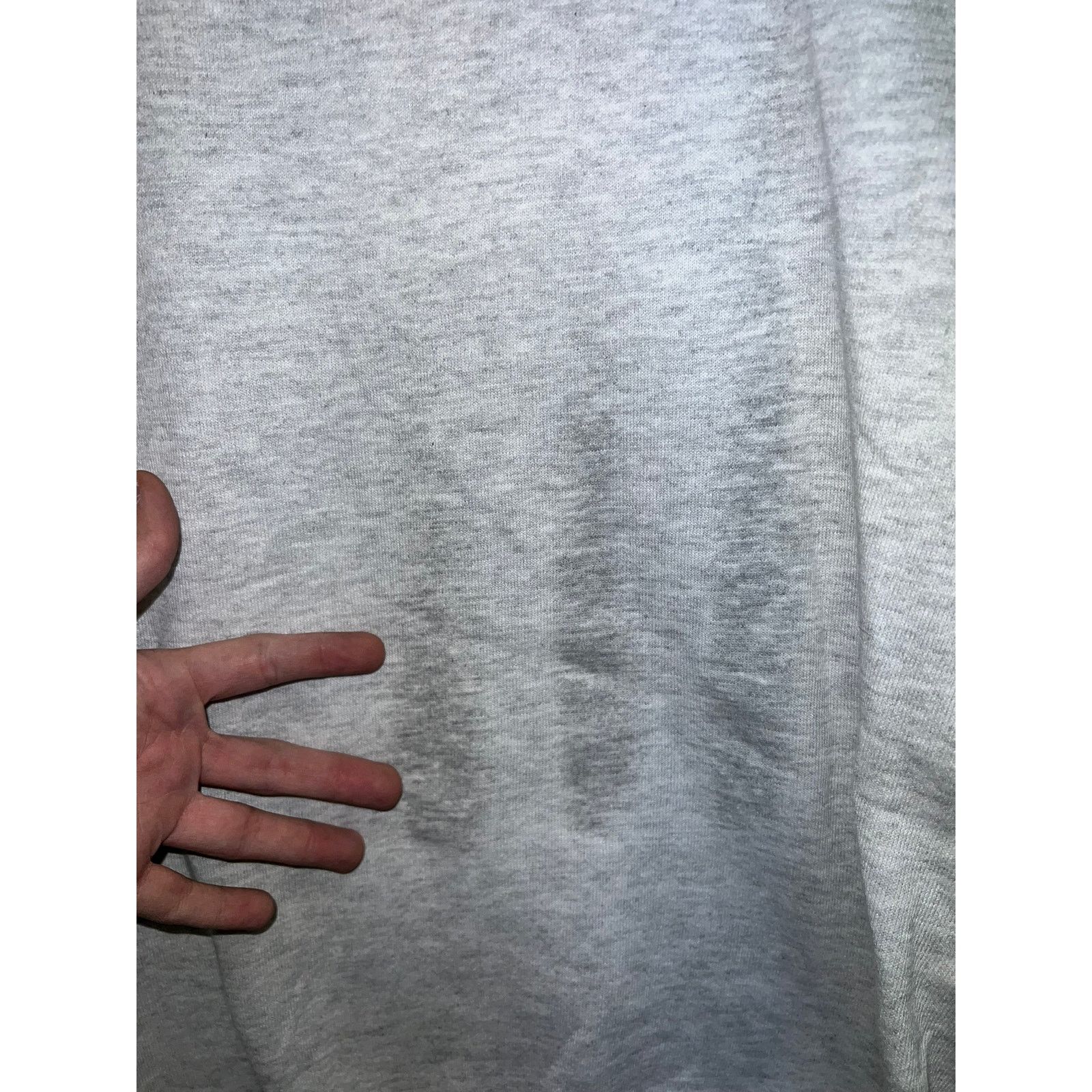 Vintage Vintage Gray Jerzees Blank Sweatshirt Nublend 90s Stained M Size US M / EU 48-50 / 2 - 4 Thumbnail
