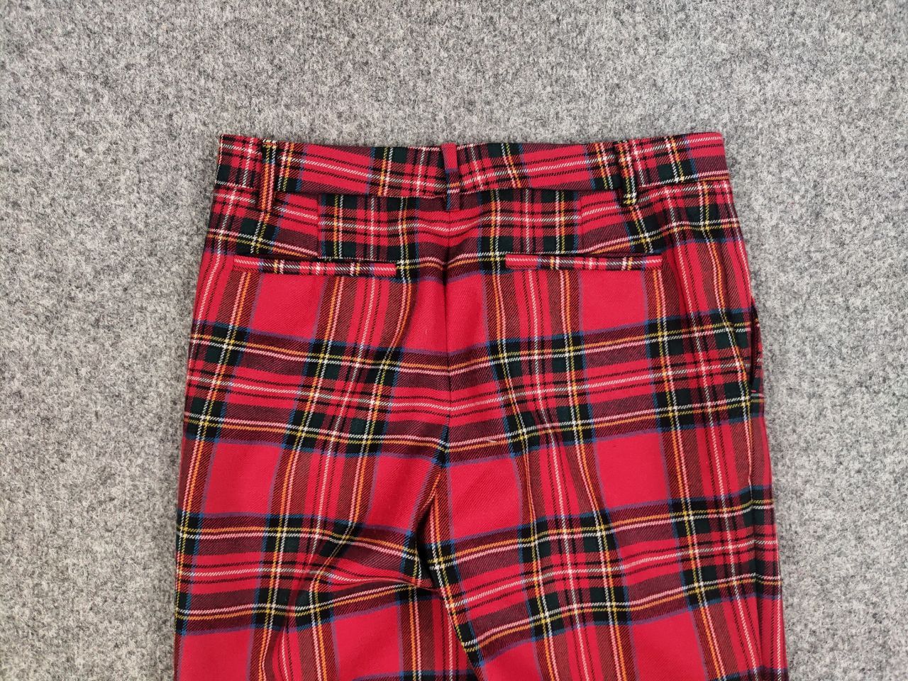 RED Valentino Red Valentino Wool Tartan Pattern Women's Trouser Pants Size 38" / US 16 / IT 52 - 5 Thumbnail