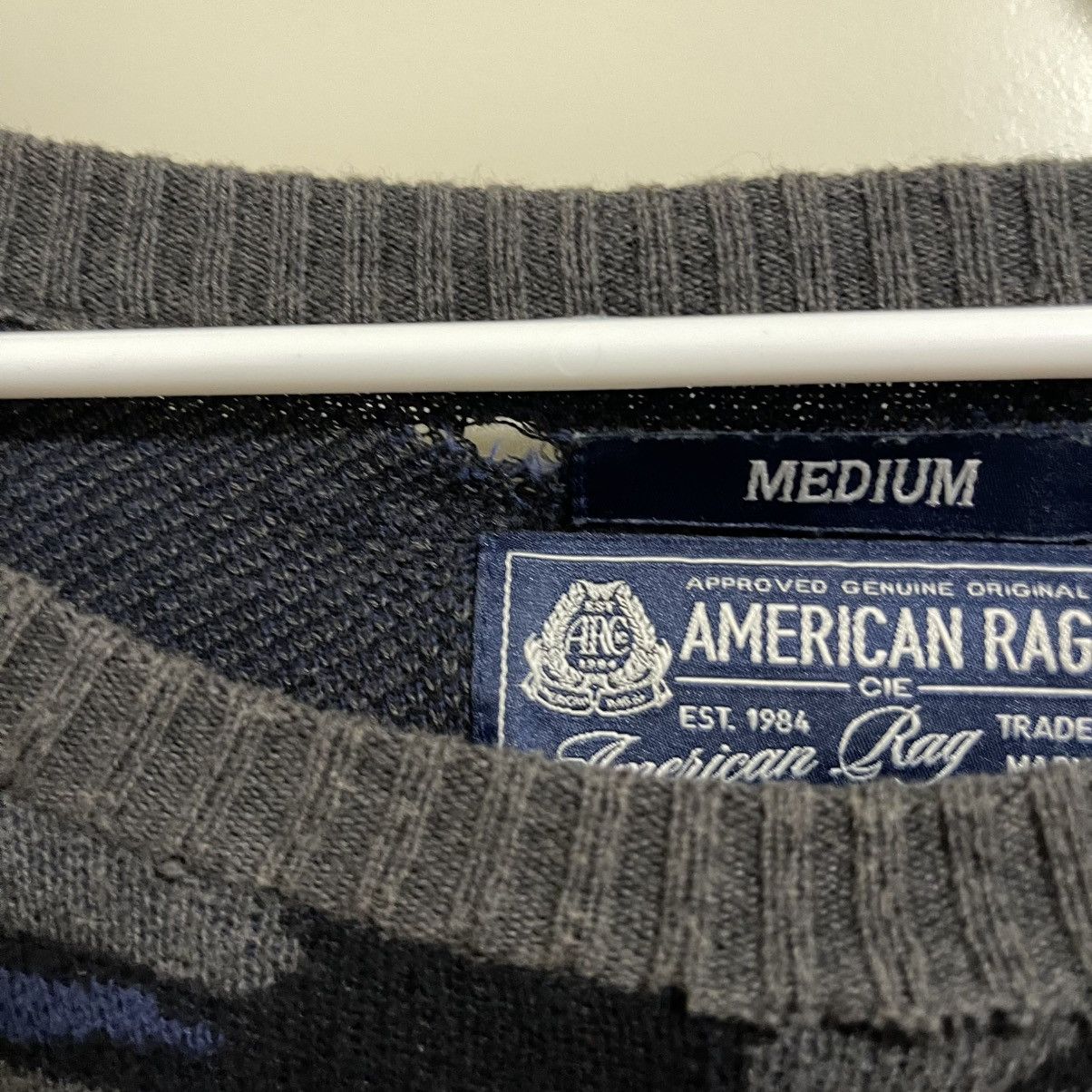 American Rag American Rag CIE Grey & Blue Camouflage Crewneck Sweatshirt Size US M / EU 48-50 / 2 - 4 Thumbnail