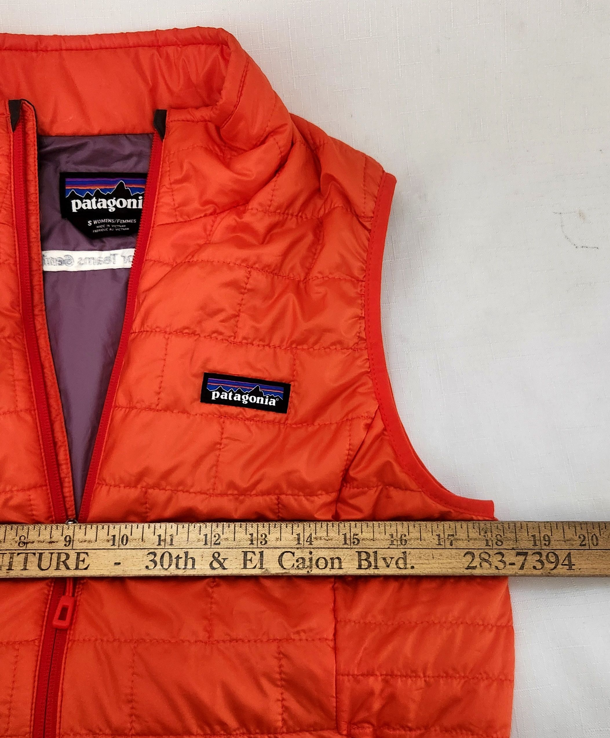 Patagonia Patagonia W's women's Nano Puff orange puffer Vest Size S / US 4 / IT 40 - 8 Thumbnail