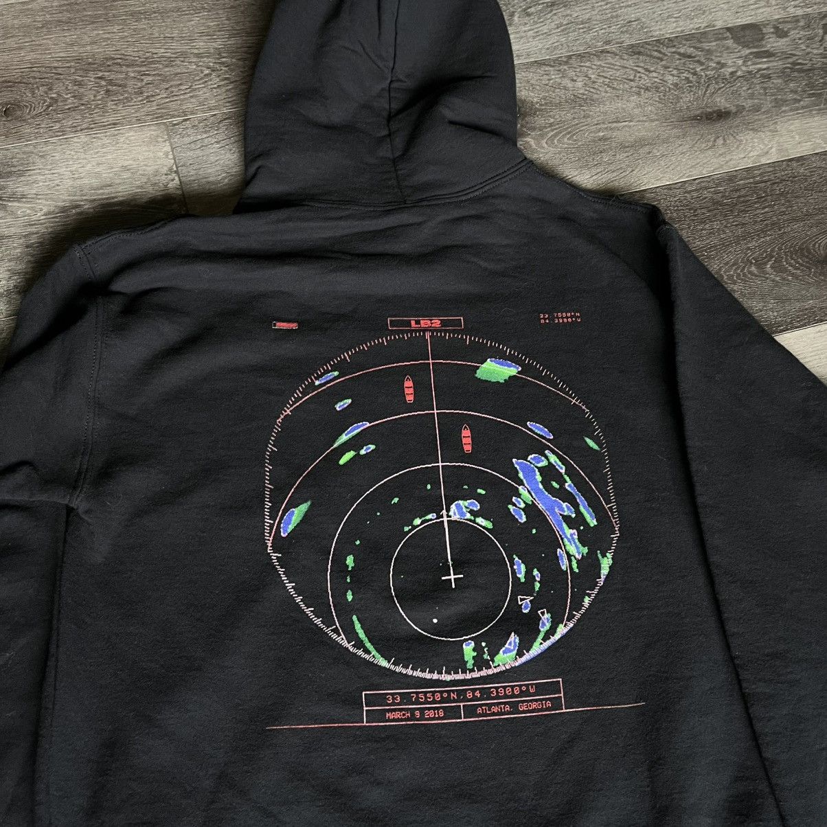 Lil Yachty Lil Yachty Lil Boat 2 LB2 Album Coordinates Tour Logo Hoodie Size US S / EU 44-46 / 1 - 4 Thumbnail