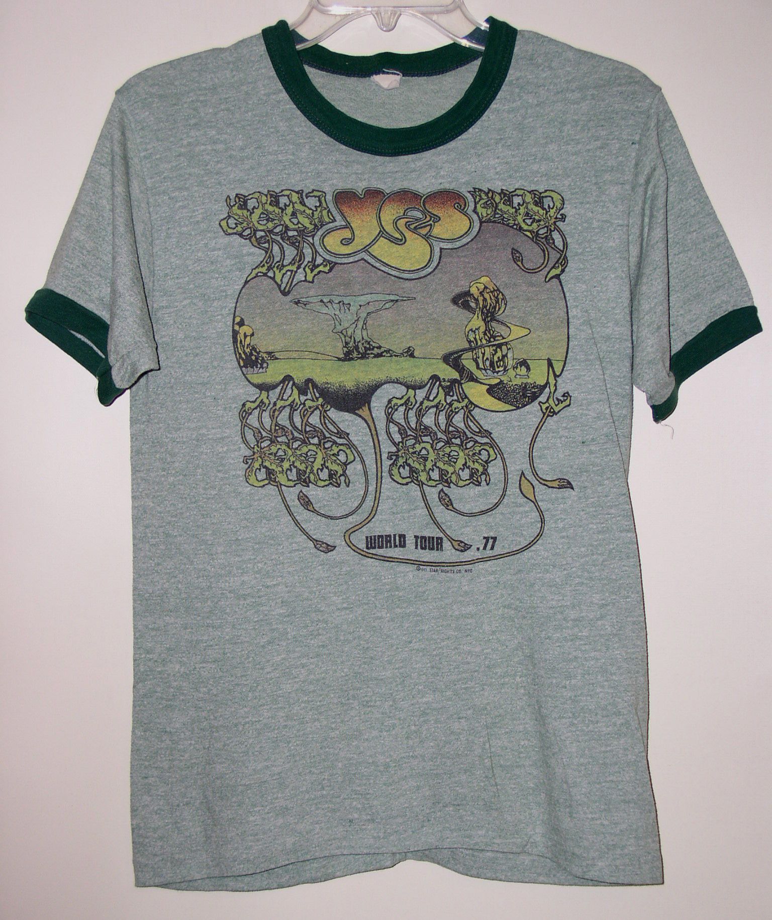 Concert Vintage Yes T Shirt ミュージシャン 1970's [yes