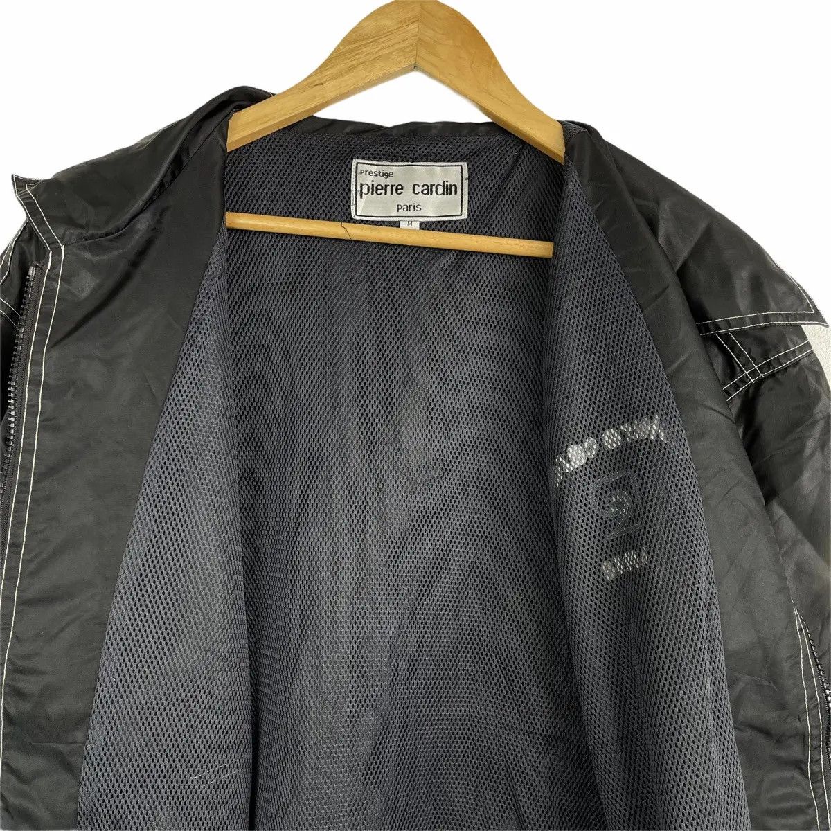 Pierre Cardin Vtg PIERRE CARDIN Black Jacket Brown Color Coat Pullover Size US M / EU 48-50 / 2 - 5 Thumbnail