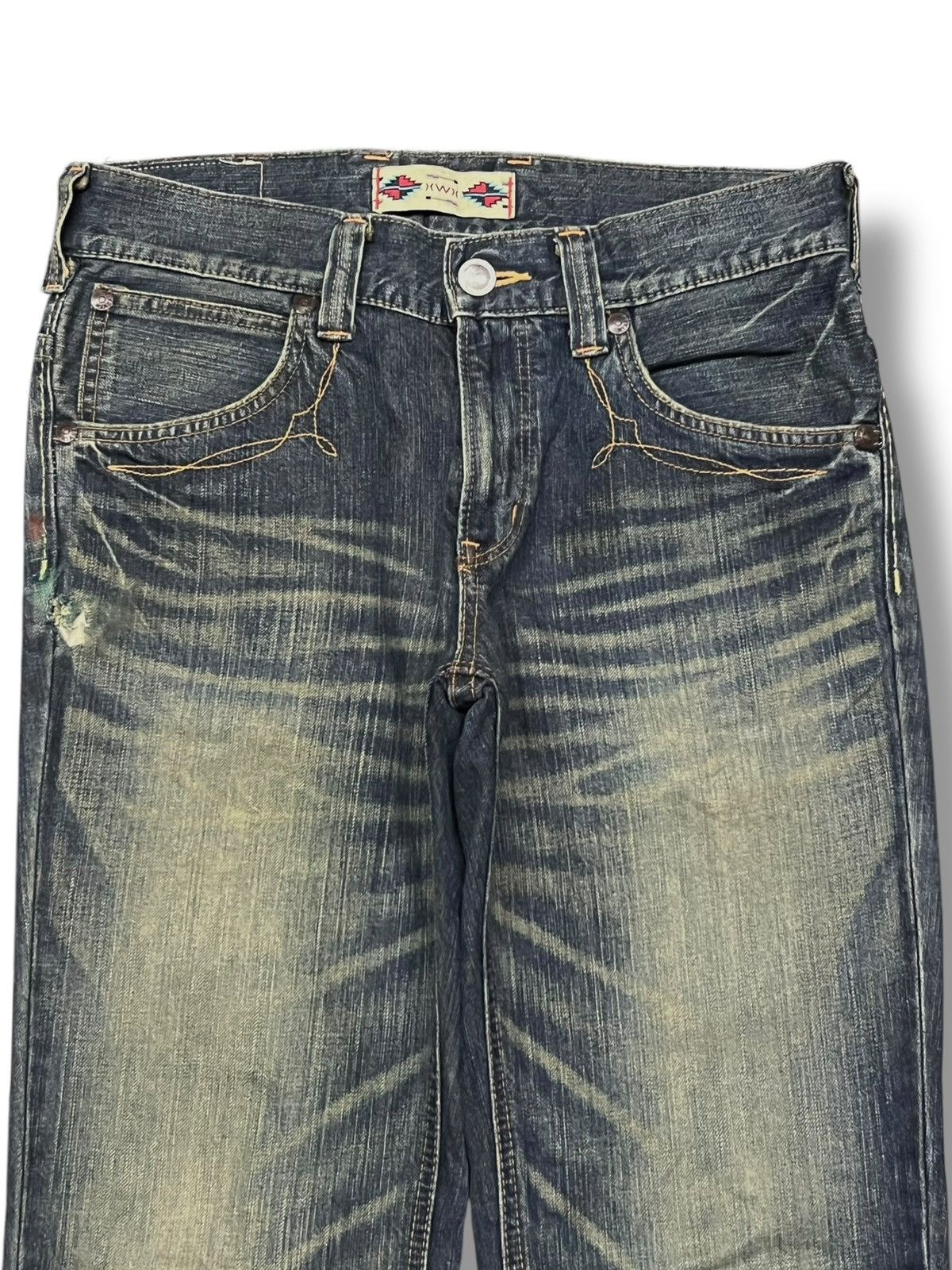 Edwin Flared Edwin 421 Exclusive Vintage - Faded Mud Wash Jeans Size US 33 - 4 Thumbnail