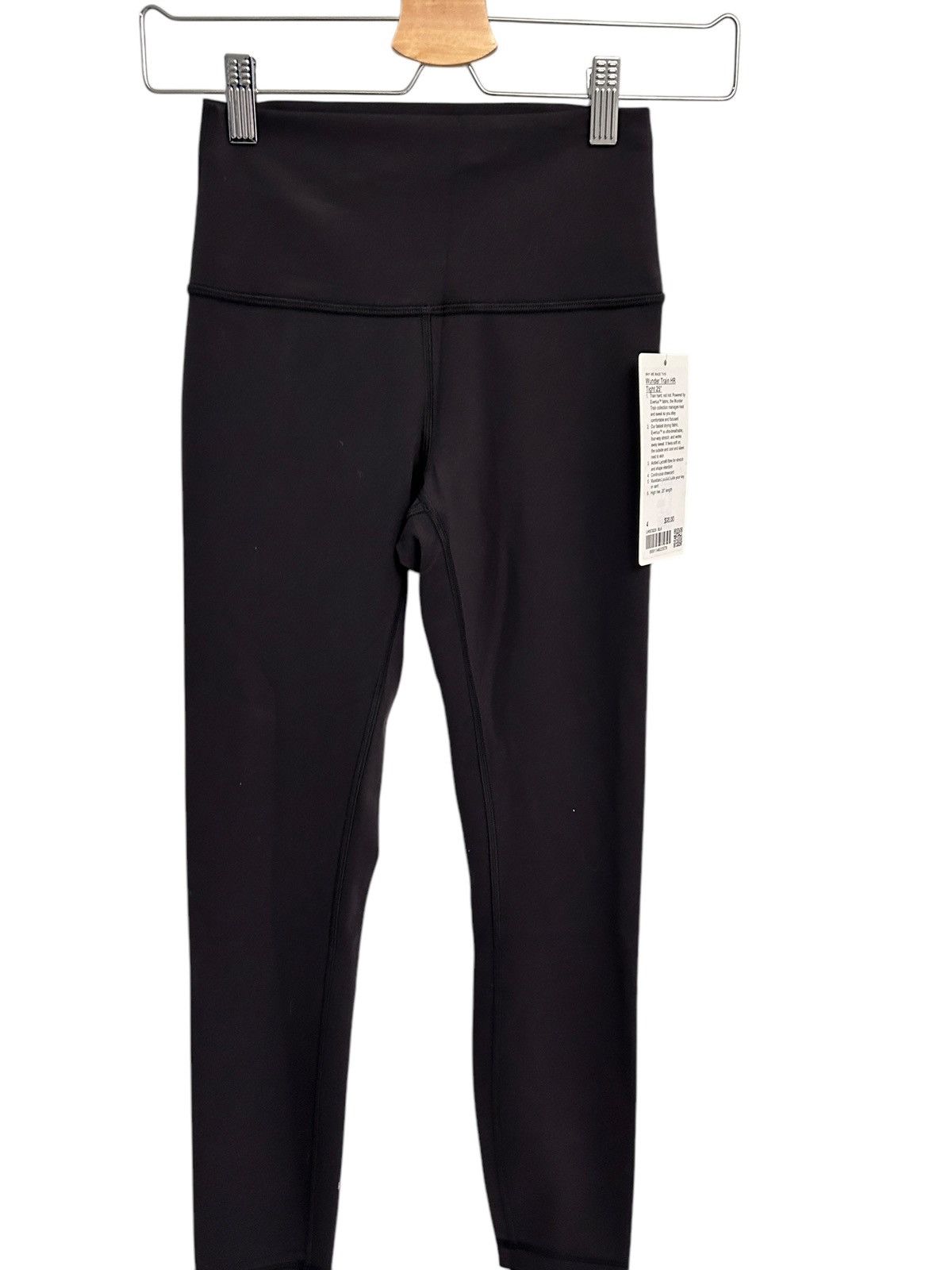 Lululemon Lululemon Wunder Train High-Rise Black Tight 25" 4 NWT Size 27" / US 4 / IT 40 - 6 Thumbnail