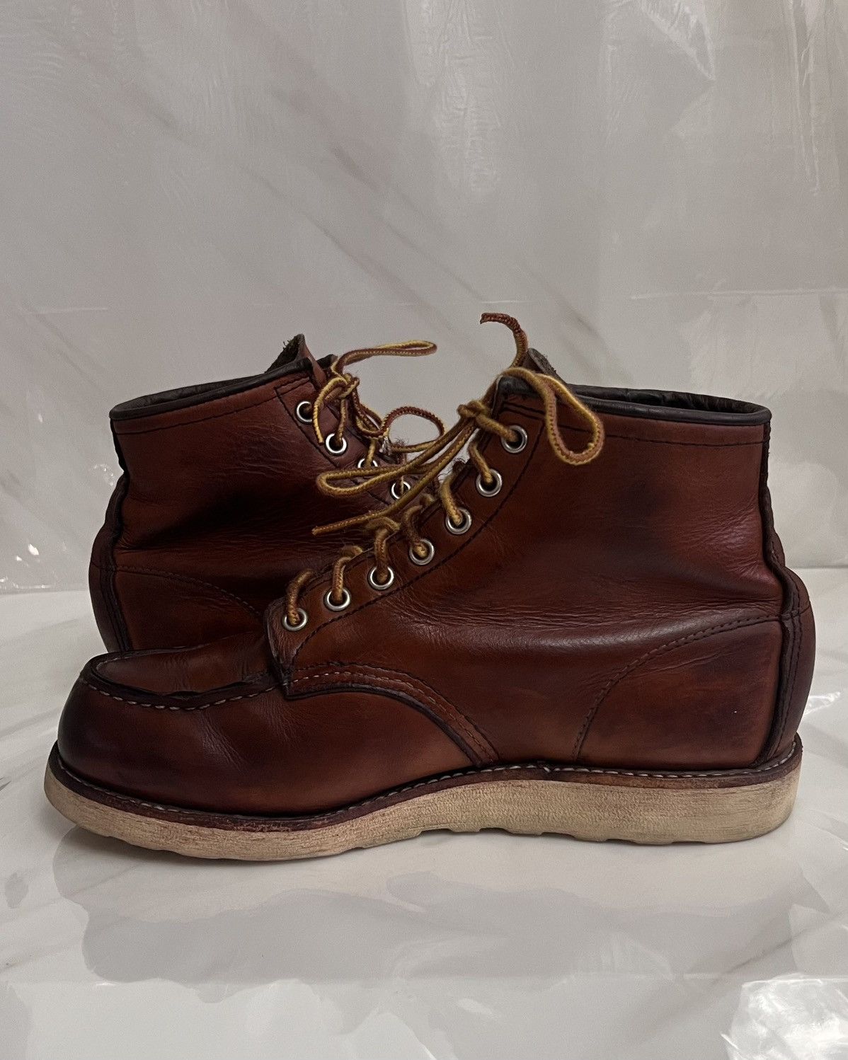 Red Wing Red wing #875 classic moc toe brown leather boot size 8 D Size US 8 / EU 41 - 7 Thumbnail