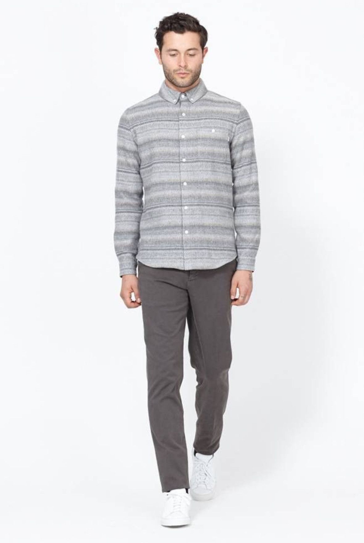 Patrik Ervell Brushed Wool Long Sleeve overshirt Size US M / EU 48-50 / 2 - 1 Thumbnail