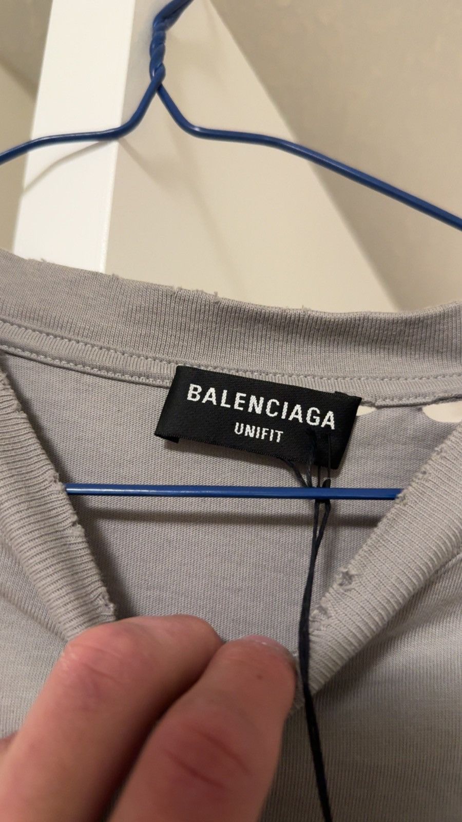 Balenciaga Balenciaga blurred logo distressed tee Size US XXS / EU 40 - 5 Thumbnail