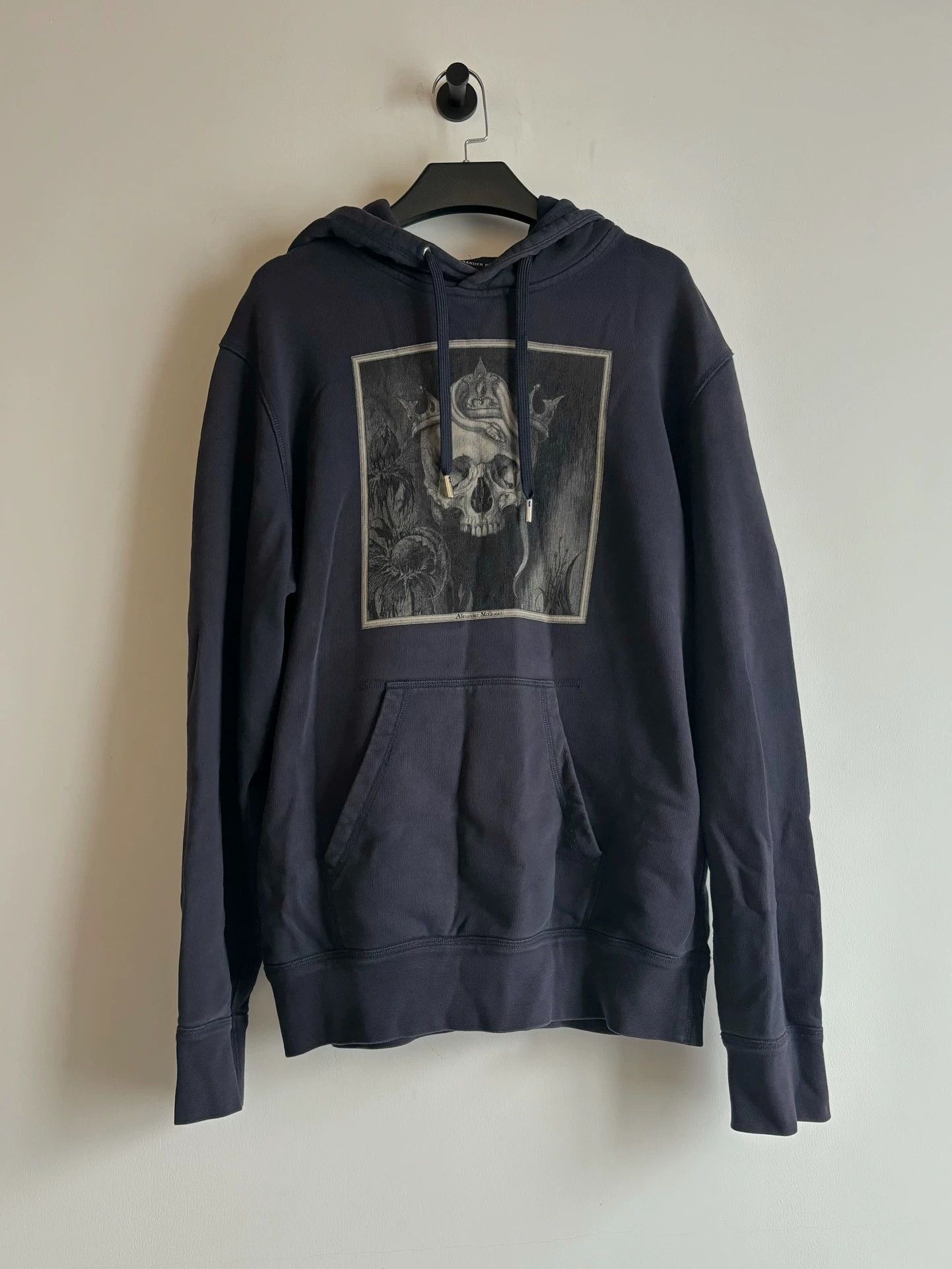 Alexander McQueen Black Skull Snake Graphic Hoodie XXL Size US XXL / EU 58 / 5 - 1 Thumbnail