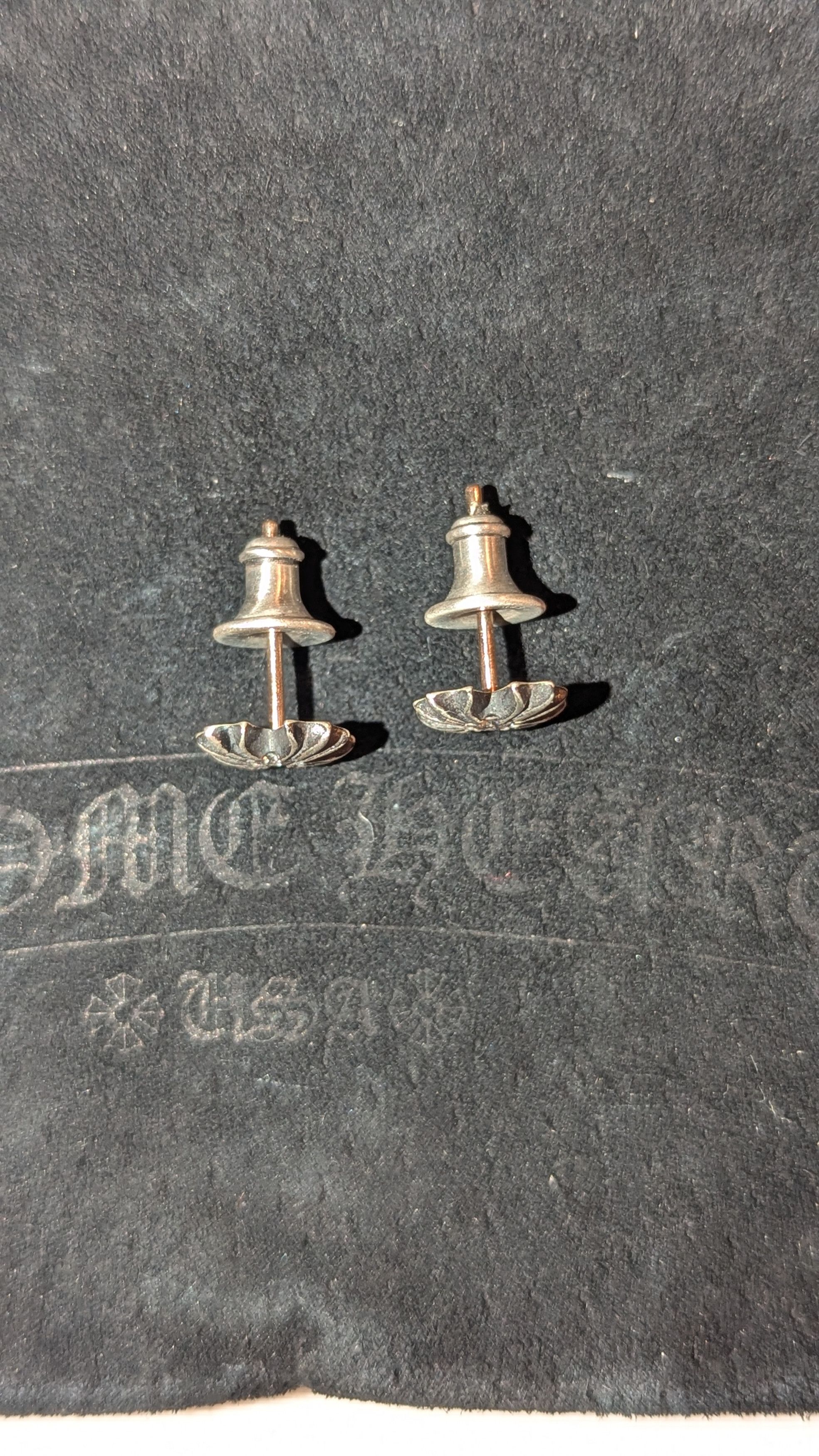 Chrome Hearts Chrome Hearts Plus stud diamond earrings Size ONE SIZE - 5 Thumbnail