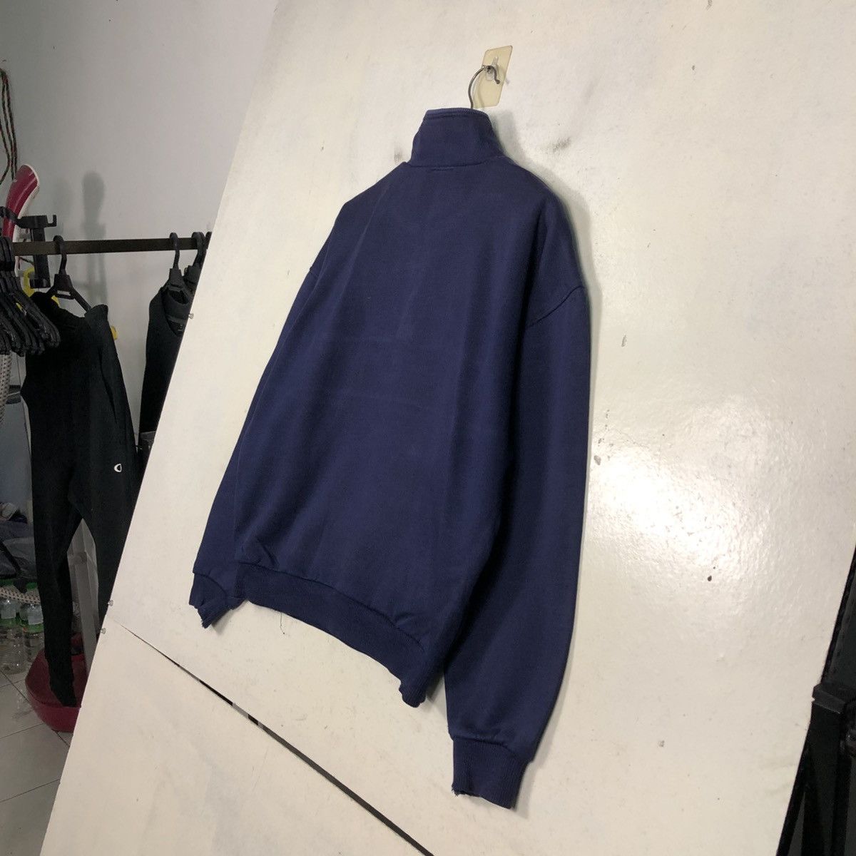 Adidas 📌Vintage Adidas Sweatshirt Half Button Anorak Big Logo Size US L / EU 52-54 / 3 - 13 Thumbnail