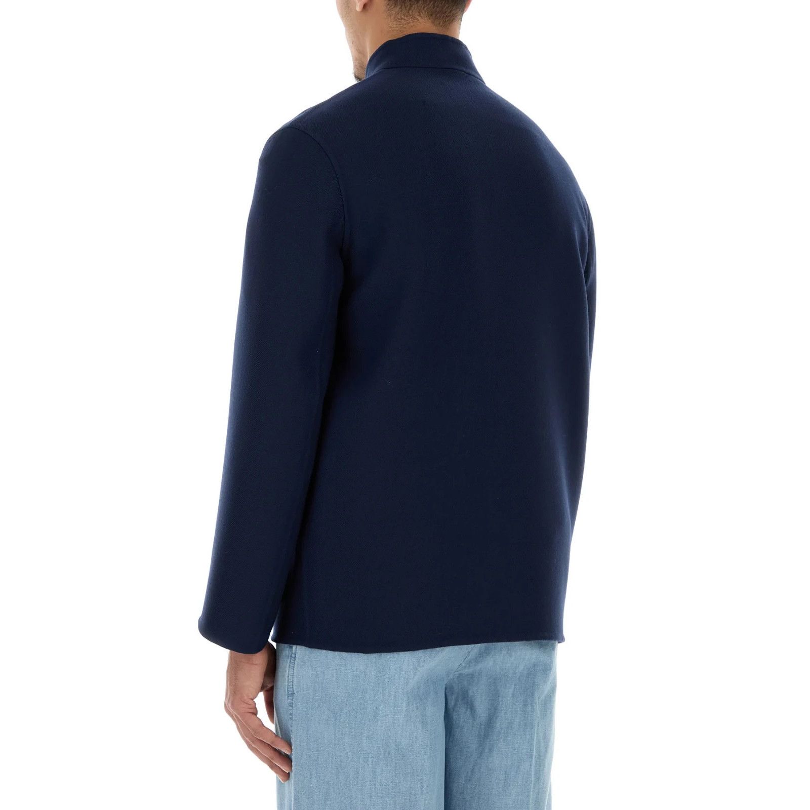 Valentino VALENTINO Navy Blue Wool Blend Jacket New & Authentic (Men's Size US M / EU 48-50 / 2 - 4 Thumbnail